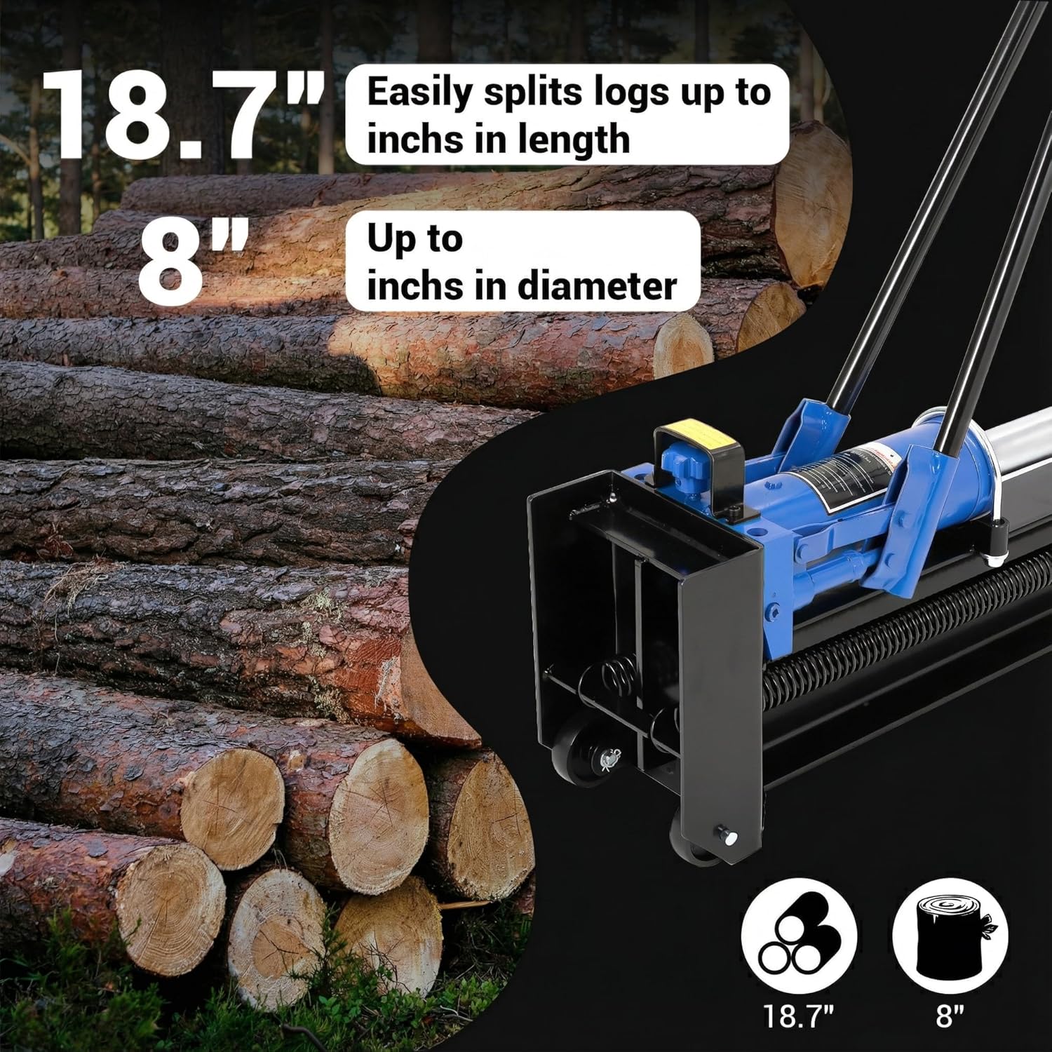 Garvee GGL-0823300447401 Electric-Log-Splitters - View #3
