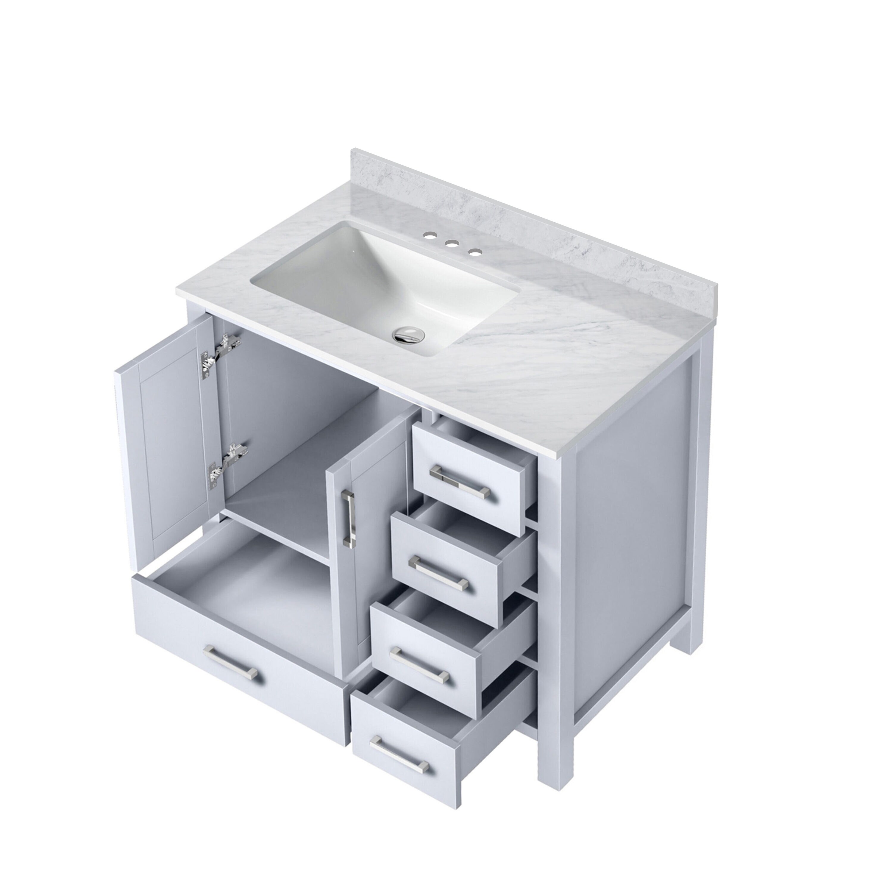 Lexora LJ342236SADS000L Bath-Vanity-Combo - View #5