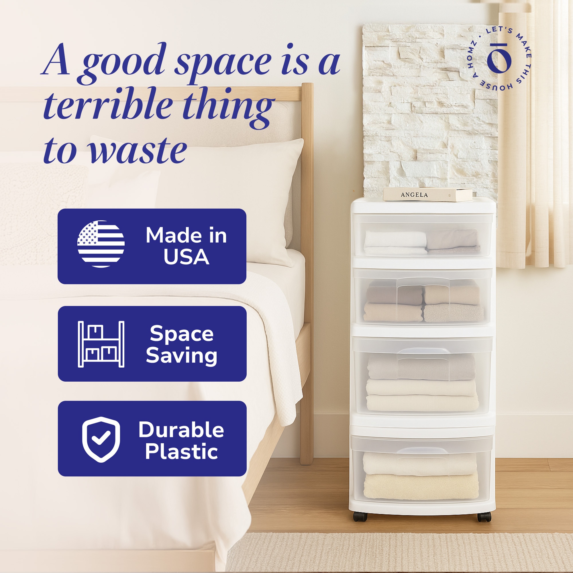 Homz Products 324378 Storage-Drawers - View #5