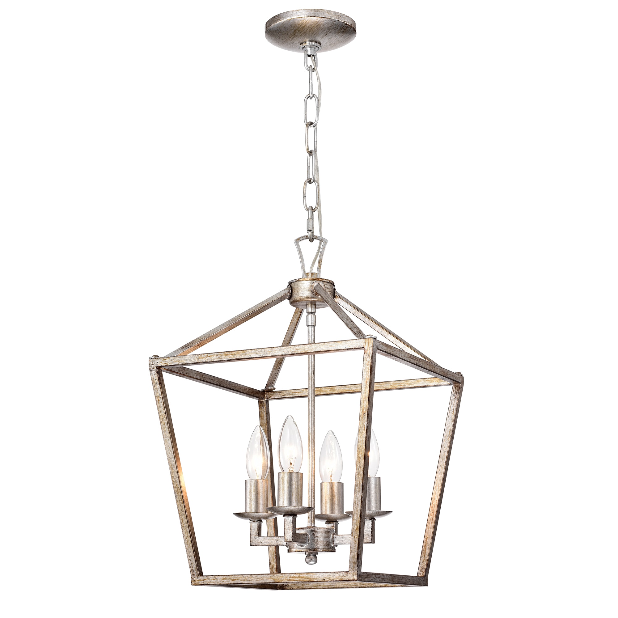 Home Accessories Inc PD006/4AS 4 -Light Multiple colors Modern/contemporary For Use in Bedrooms, Dining Rooms, Foyers, Kitchens, Living Rooms Chandelier
