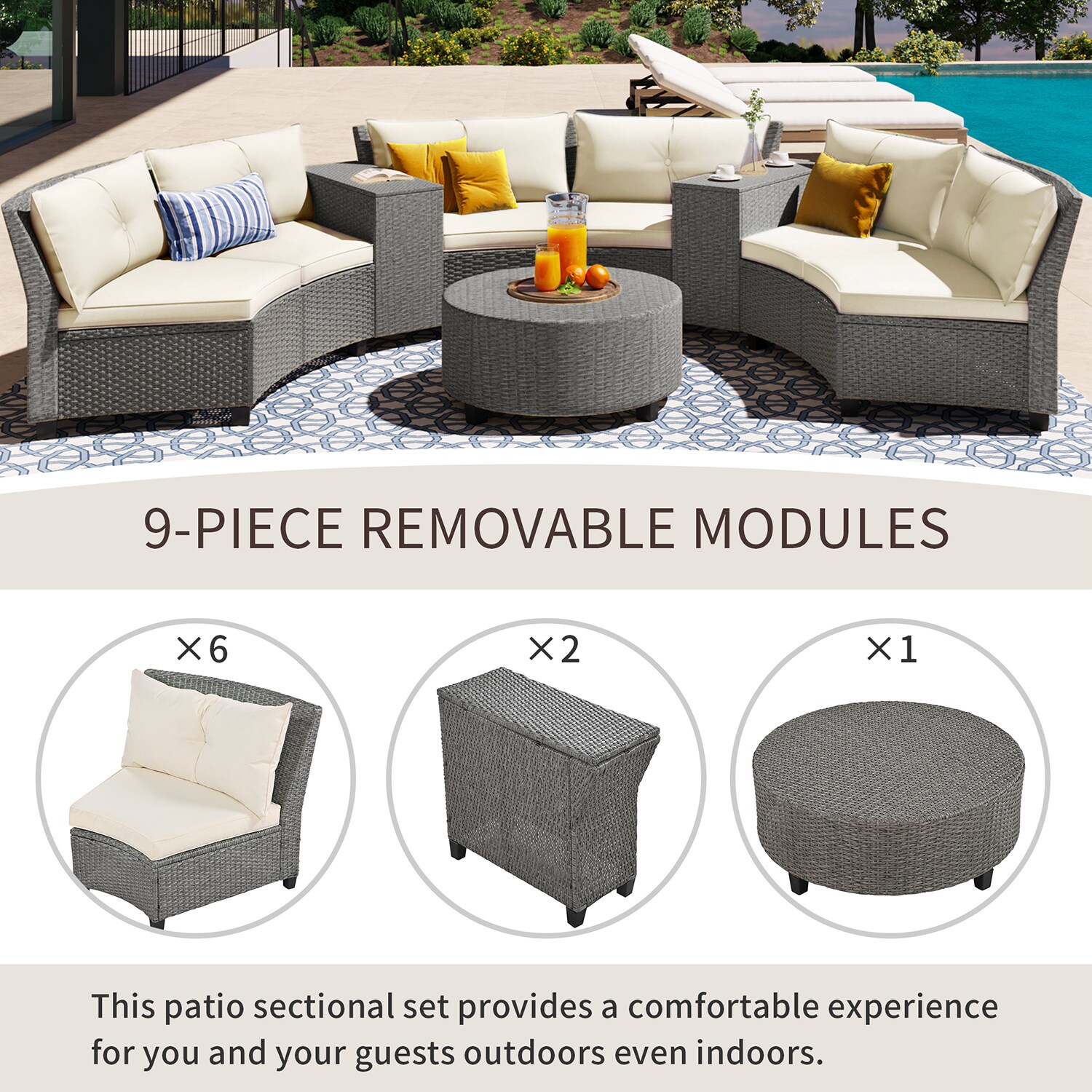 Bybafun YA0200259 Patio-Sofas-Daybeds - View #20