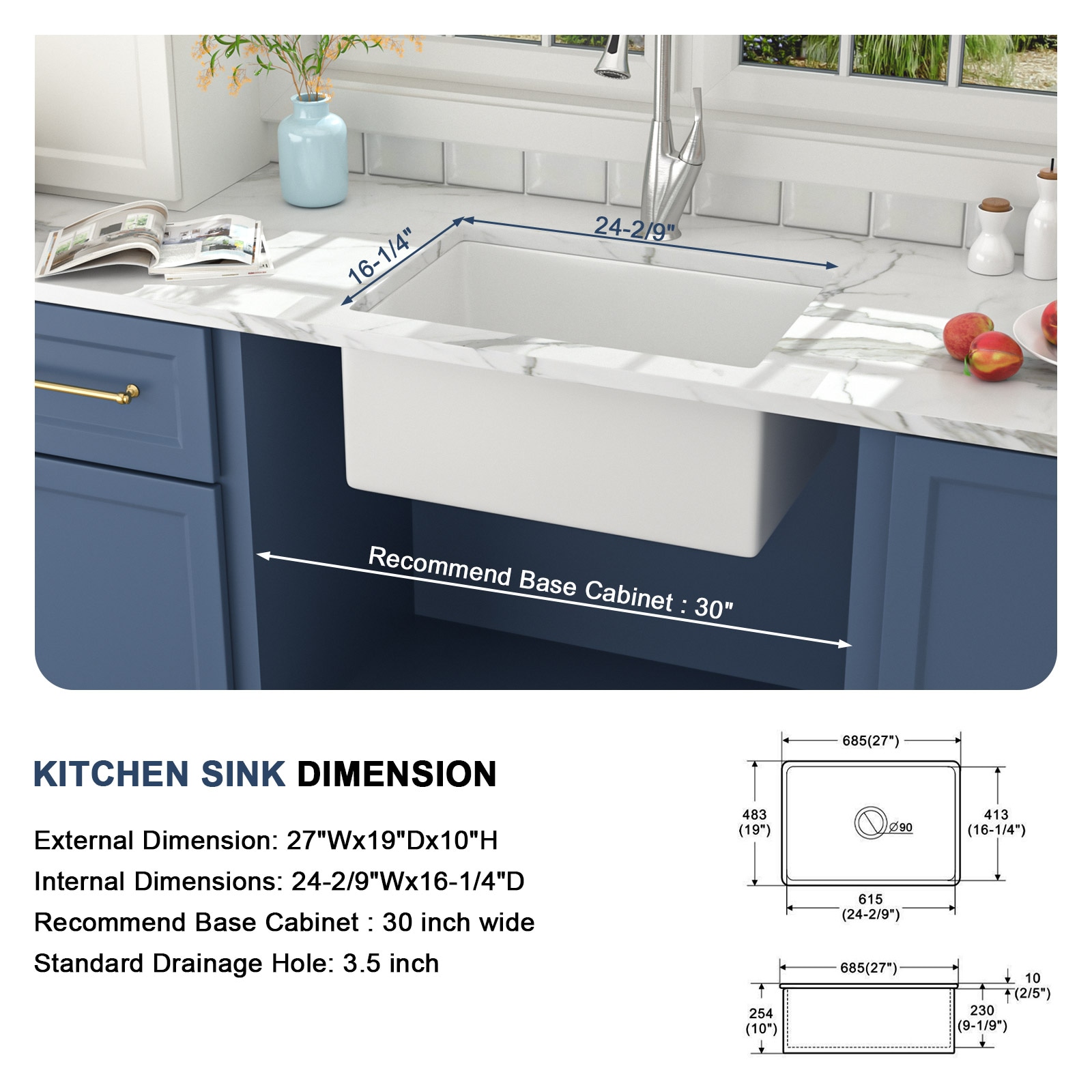 Lordear LD-TC2719 Kitchen-Sinks - View #9