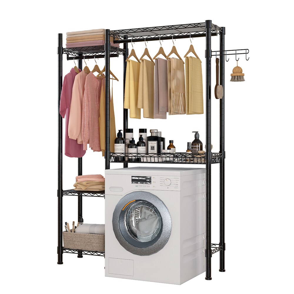 Winado Black Steel Clothing Rack In The Clothing Racks & Portable ...