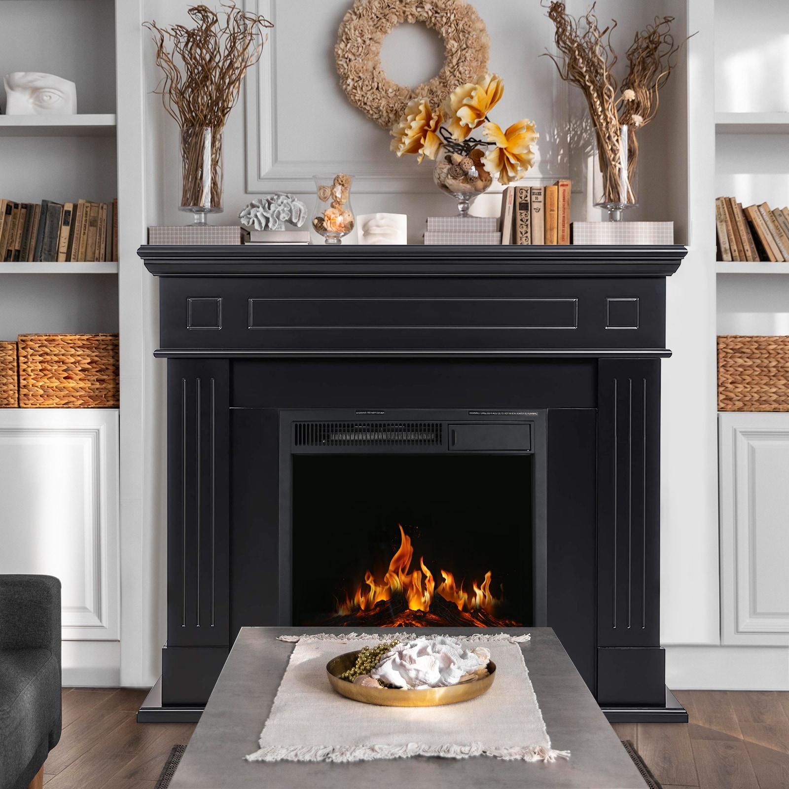 COWSAR LSSM027B Electric-Fireplaces - View #12