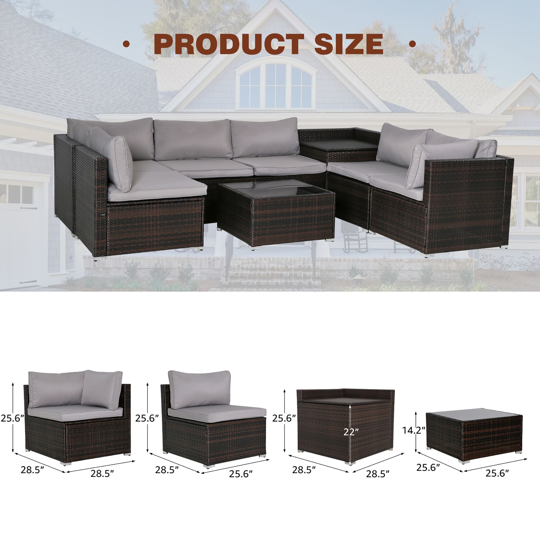 FOREST HOME FH-STLT-19 Patio-Dining-Sets - View #2