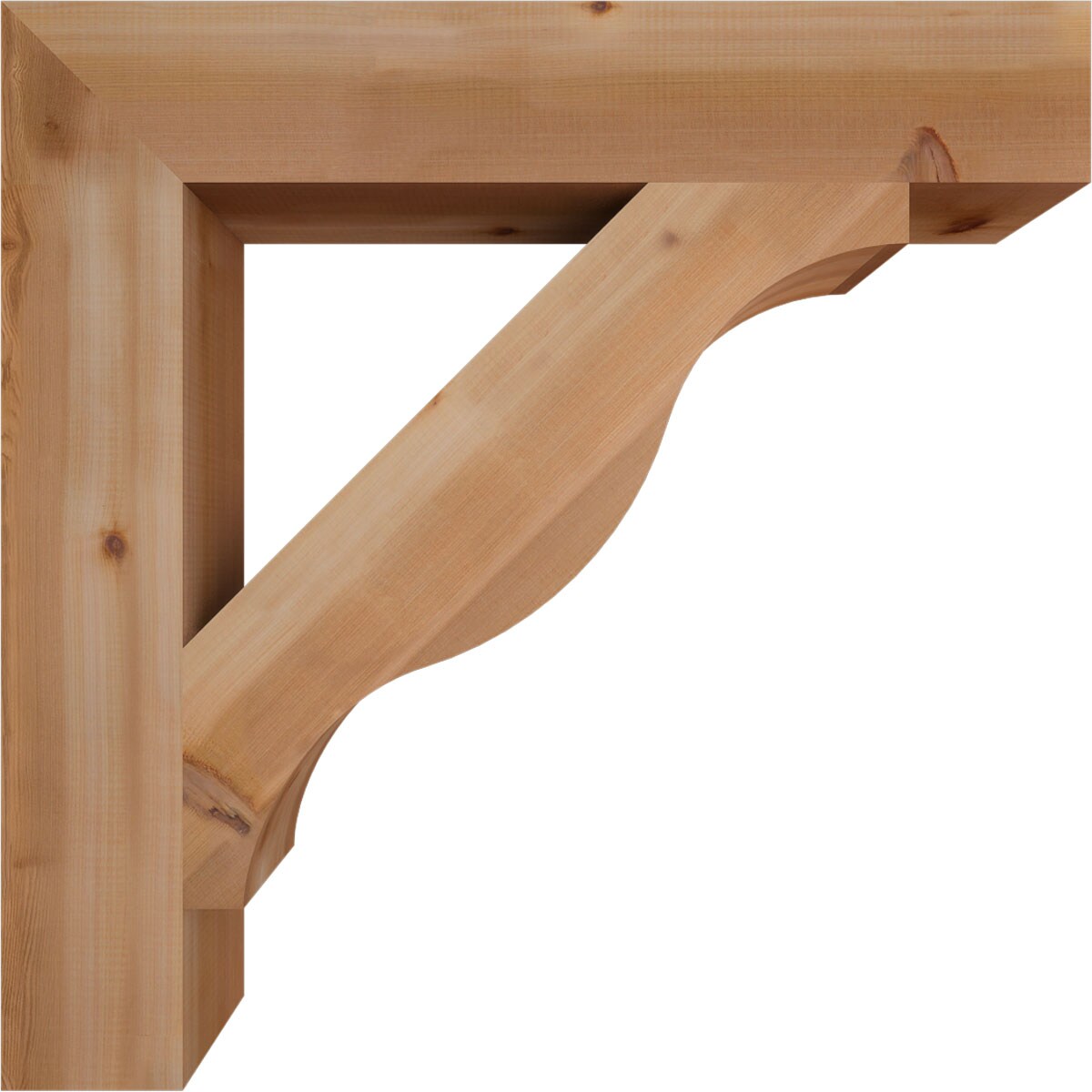 Ekena Millwork BKT06X36X36FST05SWR Exterior-Brackets-Braces - View #3
