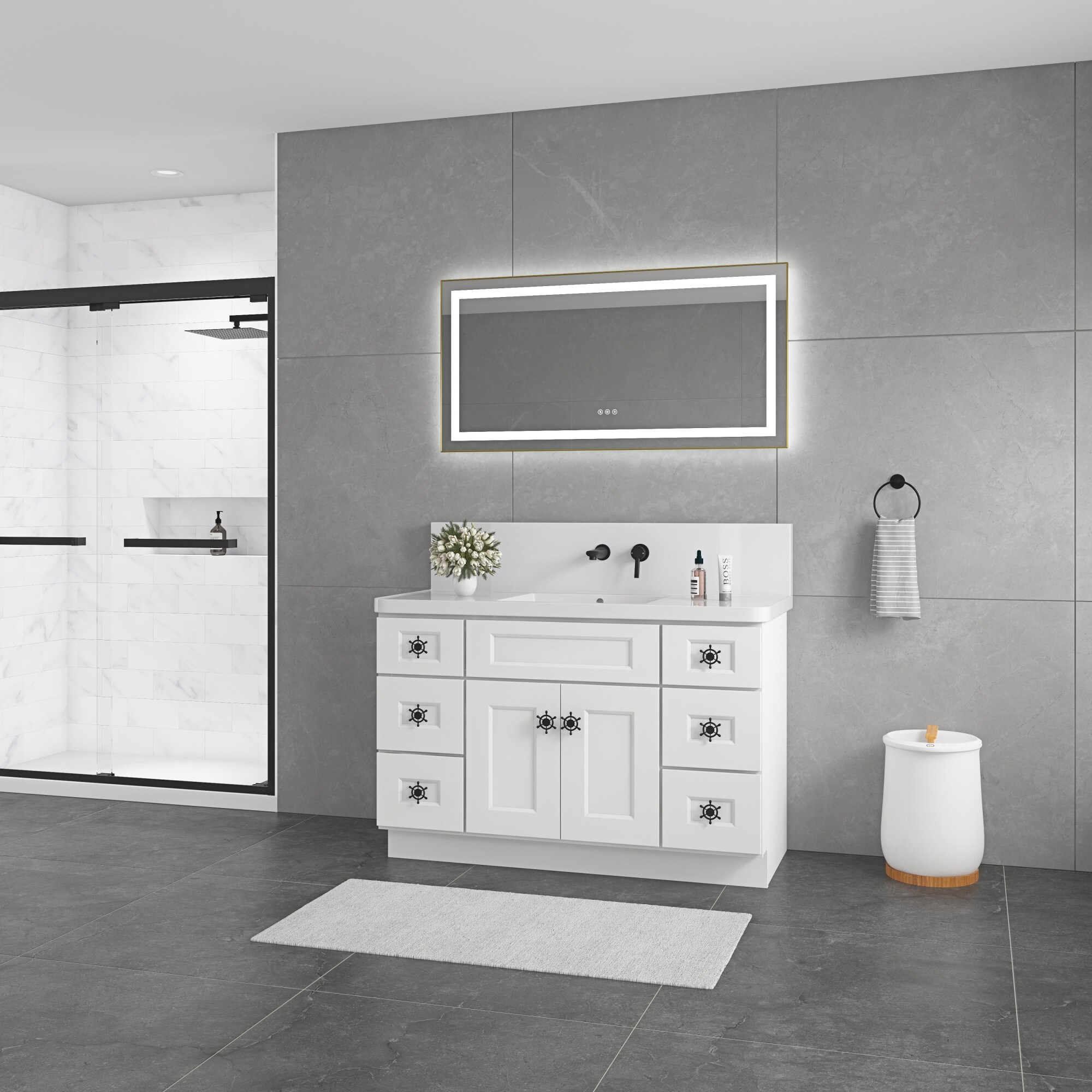 ToolCat BZ-2-115-JYG Framed-Bath-Mirrors - View #5