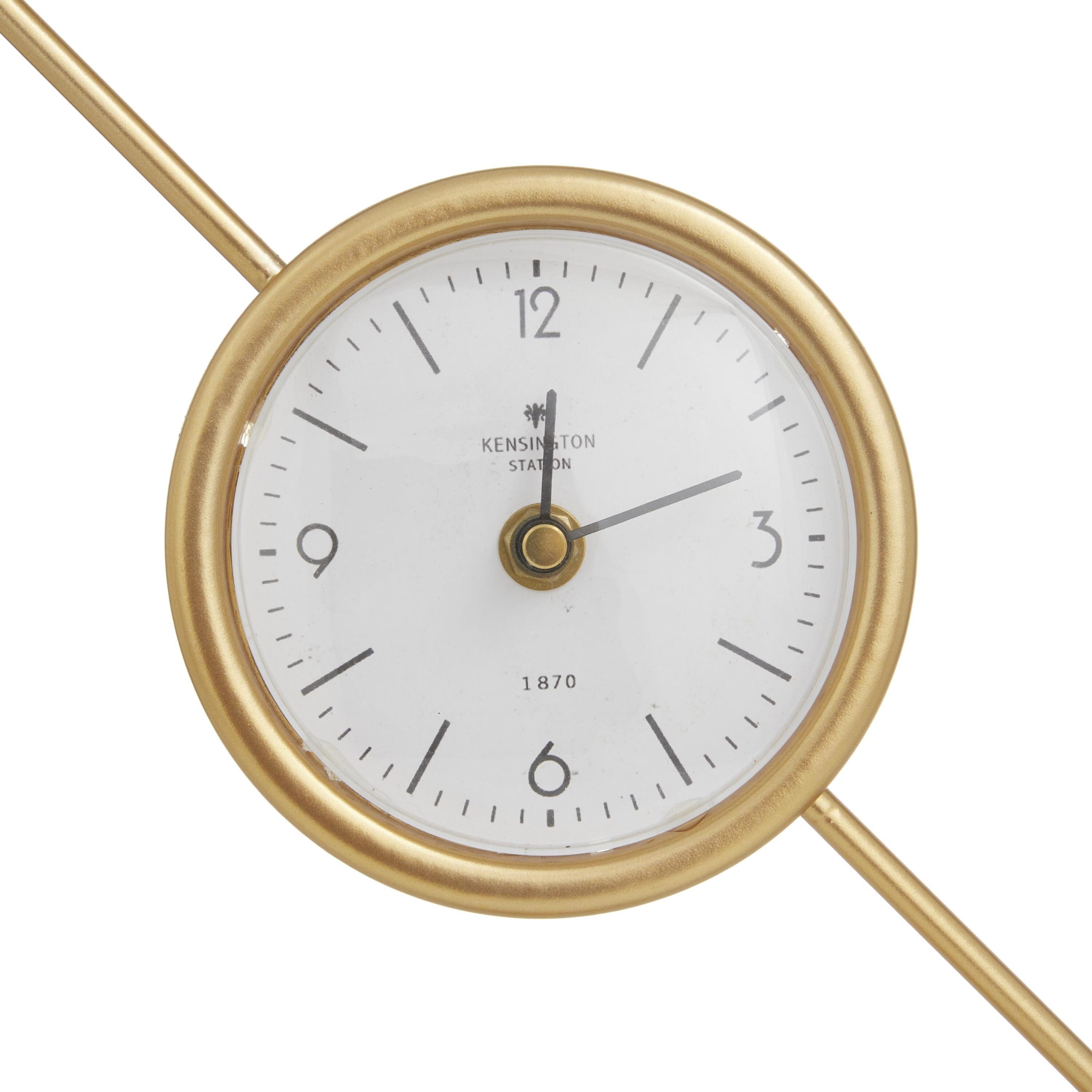 The Novogratz 58737 Indoor-Outdoor-Clocks - View #3