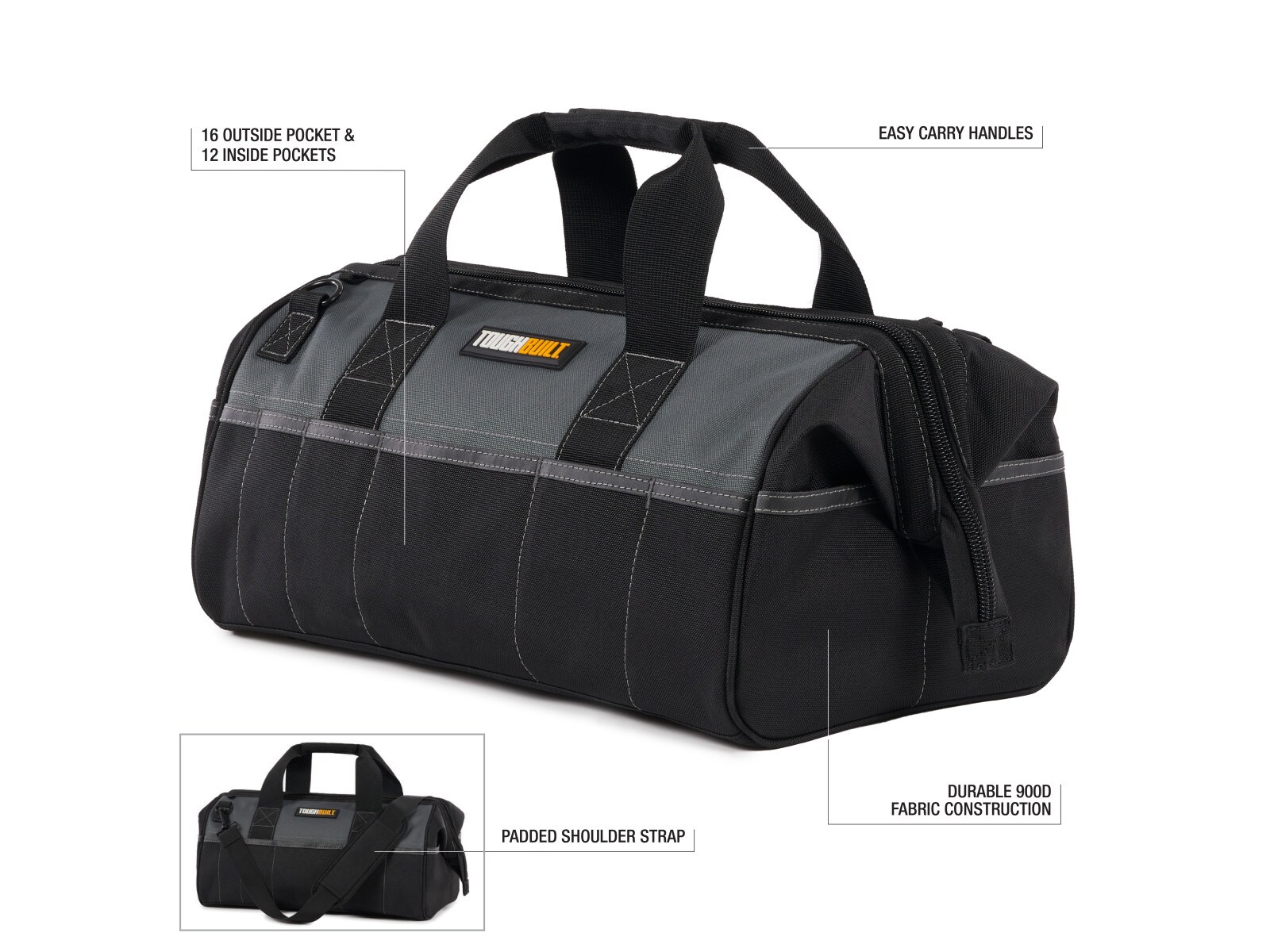 TOUGHBUILT TB-77-18 Tool-Bags - View #2
