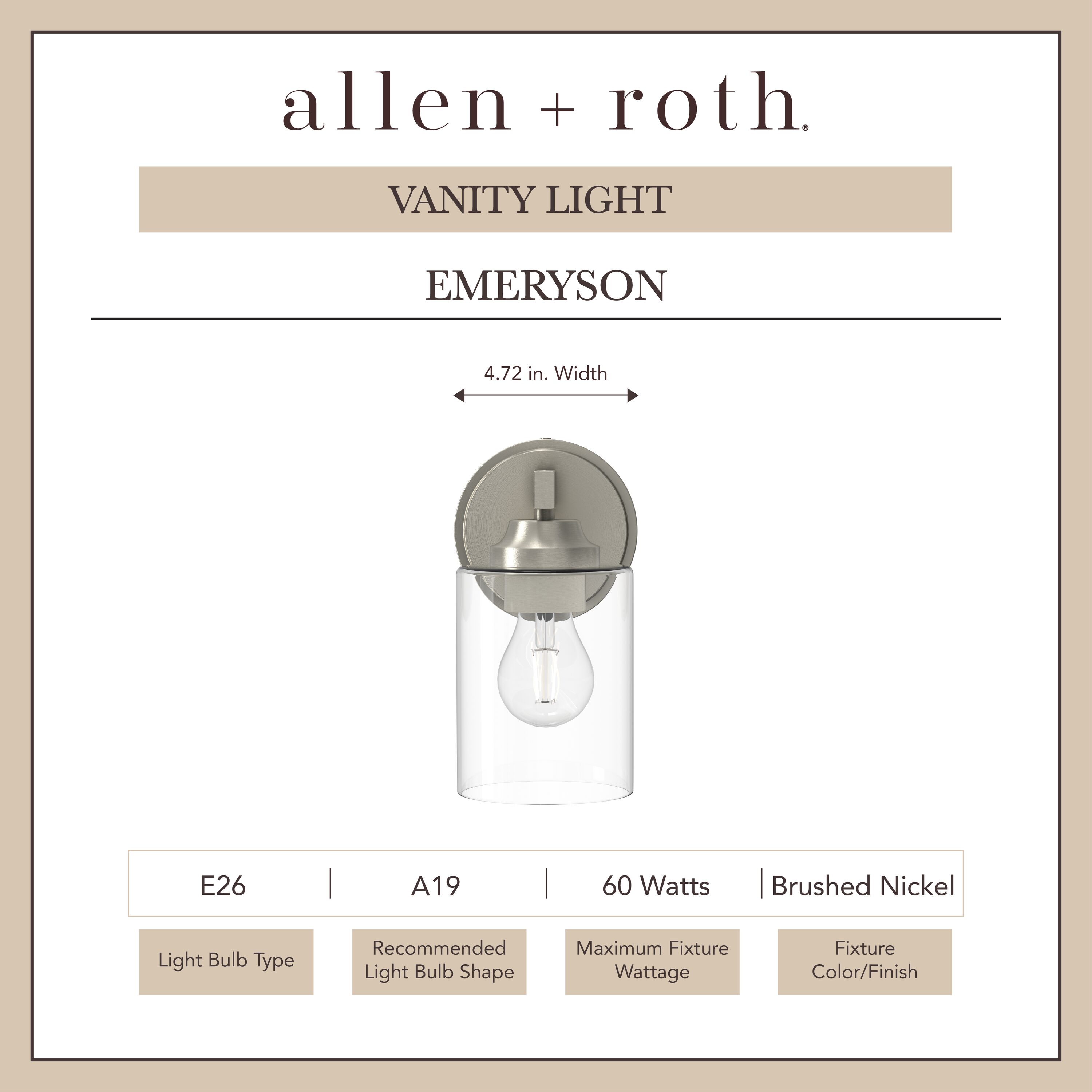 allen + roth WS220-1BNK b089995 - View #3