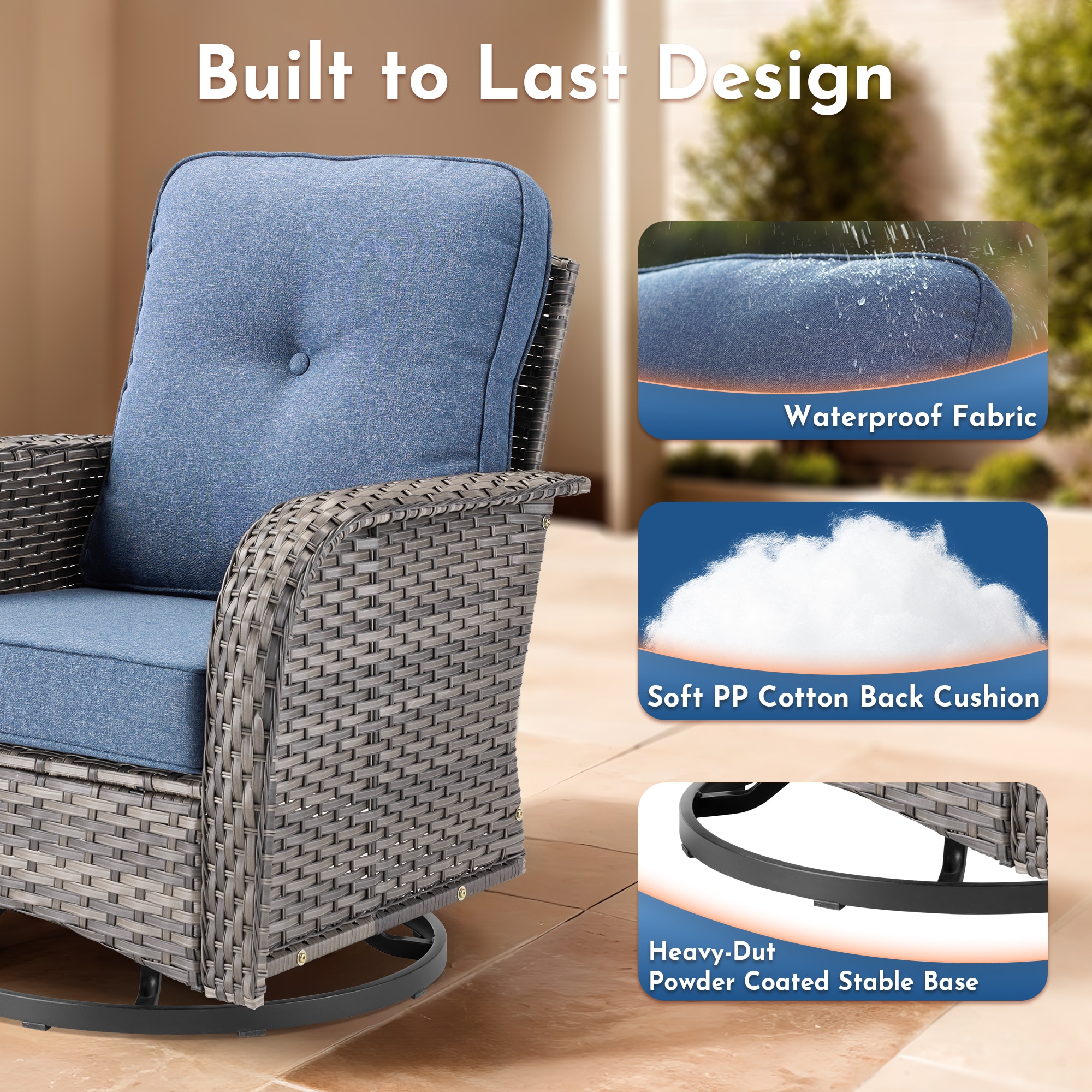 Caodoc L5-GNC303 Patio-Sofas-Daybeds - View #5