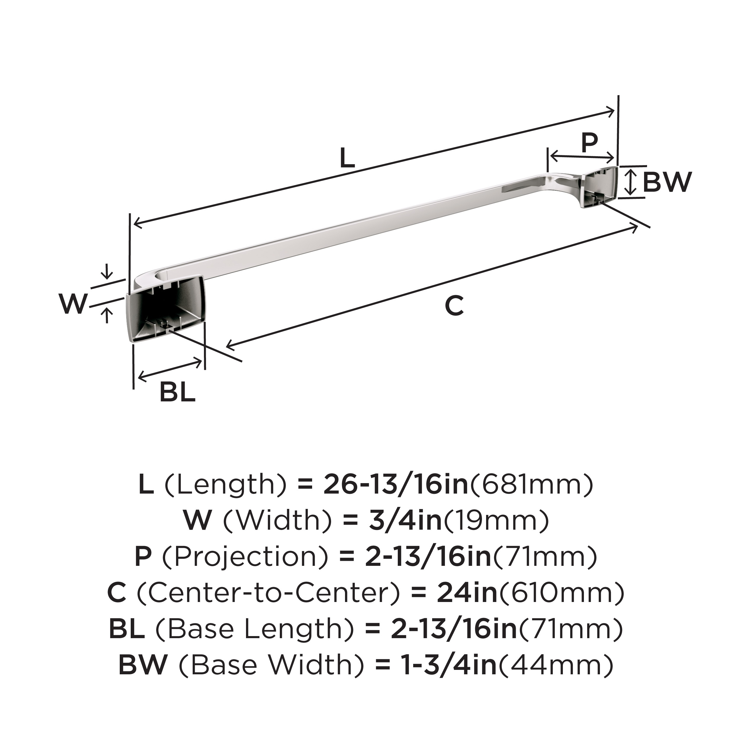 Amerock BH36014PN d060350 - View #4