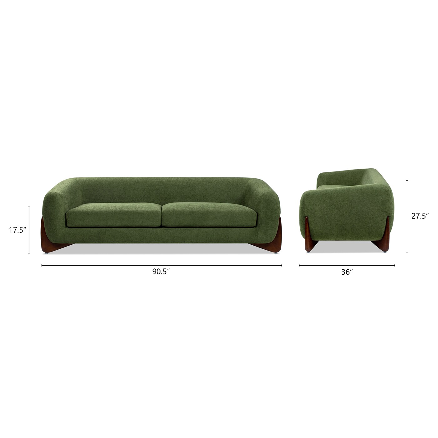 Jennifer Taylor Home LKGRE-3-64190 Sofas-Loveseats - View #5