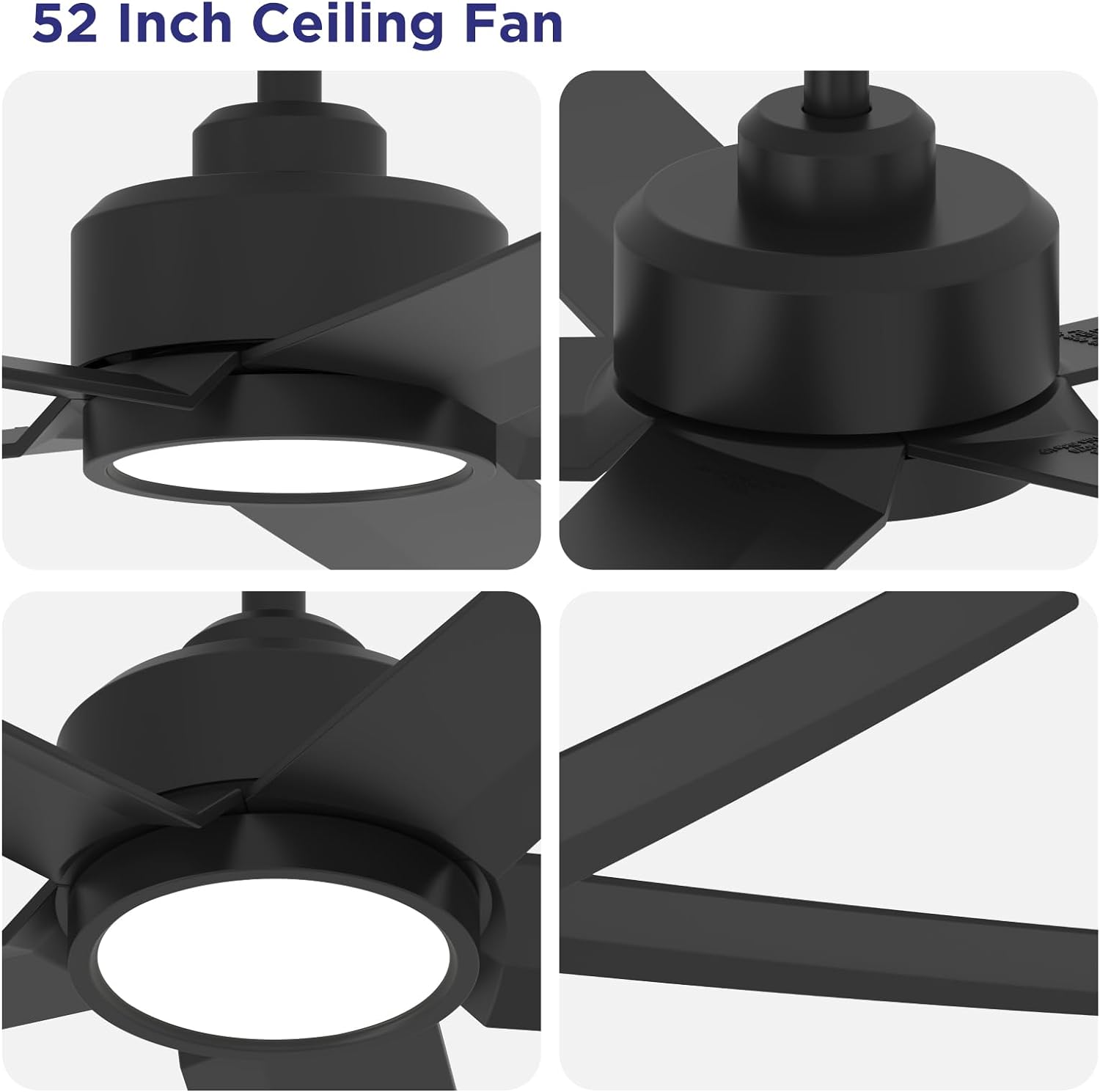 TALOYA TLY-WF-BK-D52 Ceiling-Fans - View #7