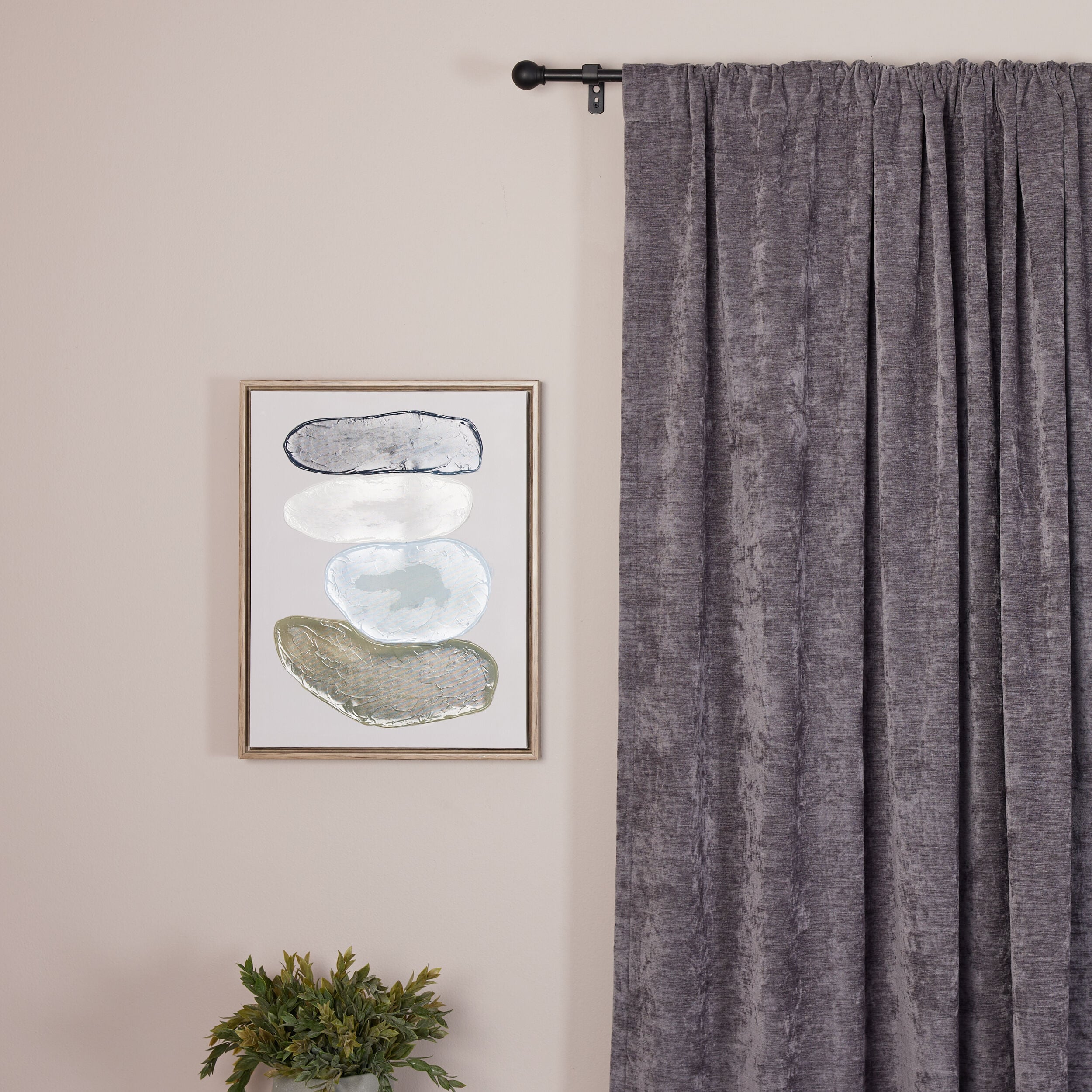Style Selections FSI 1436E MBLK Curtain-Rods - View #5