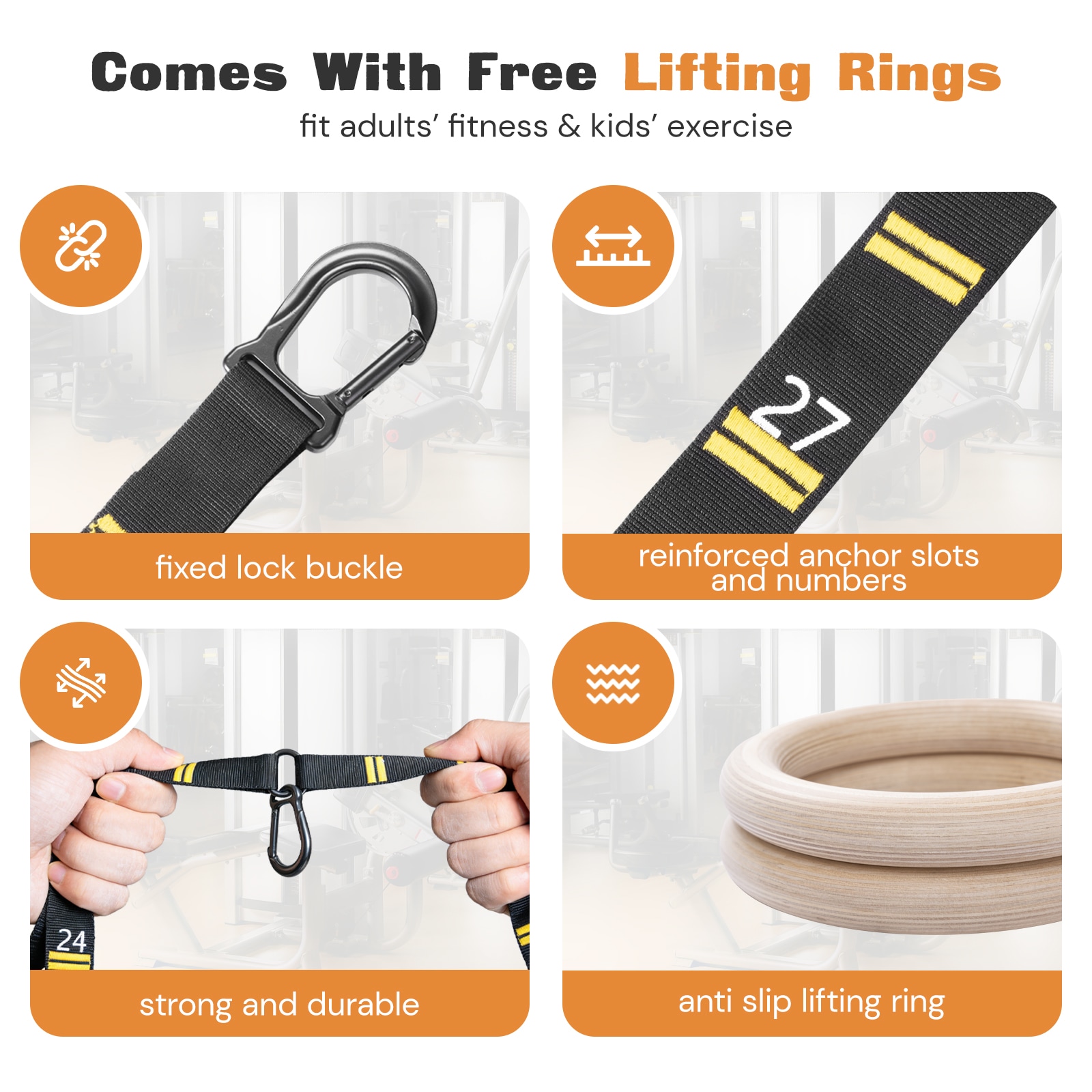 KERDOM DG-DH-BLACK Pull-up-Push-up-Bars - View #3