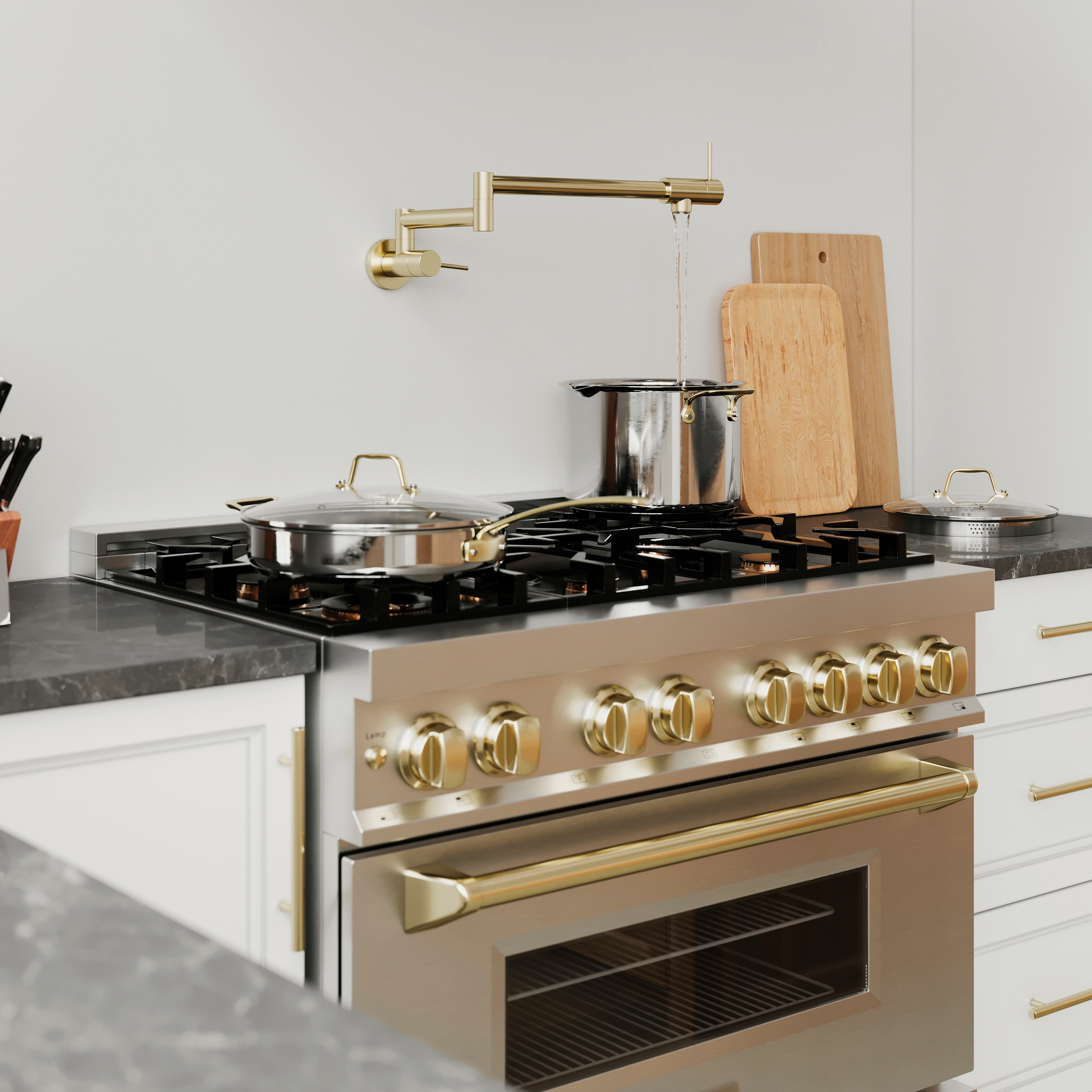 ZLINE KITCHEN & BATH GEM-FPF-PG Kitchen-Faucets - View #7