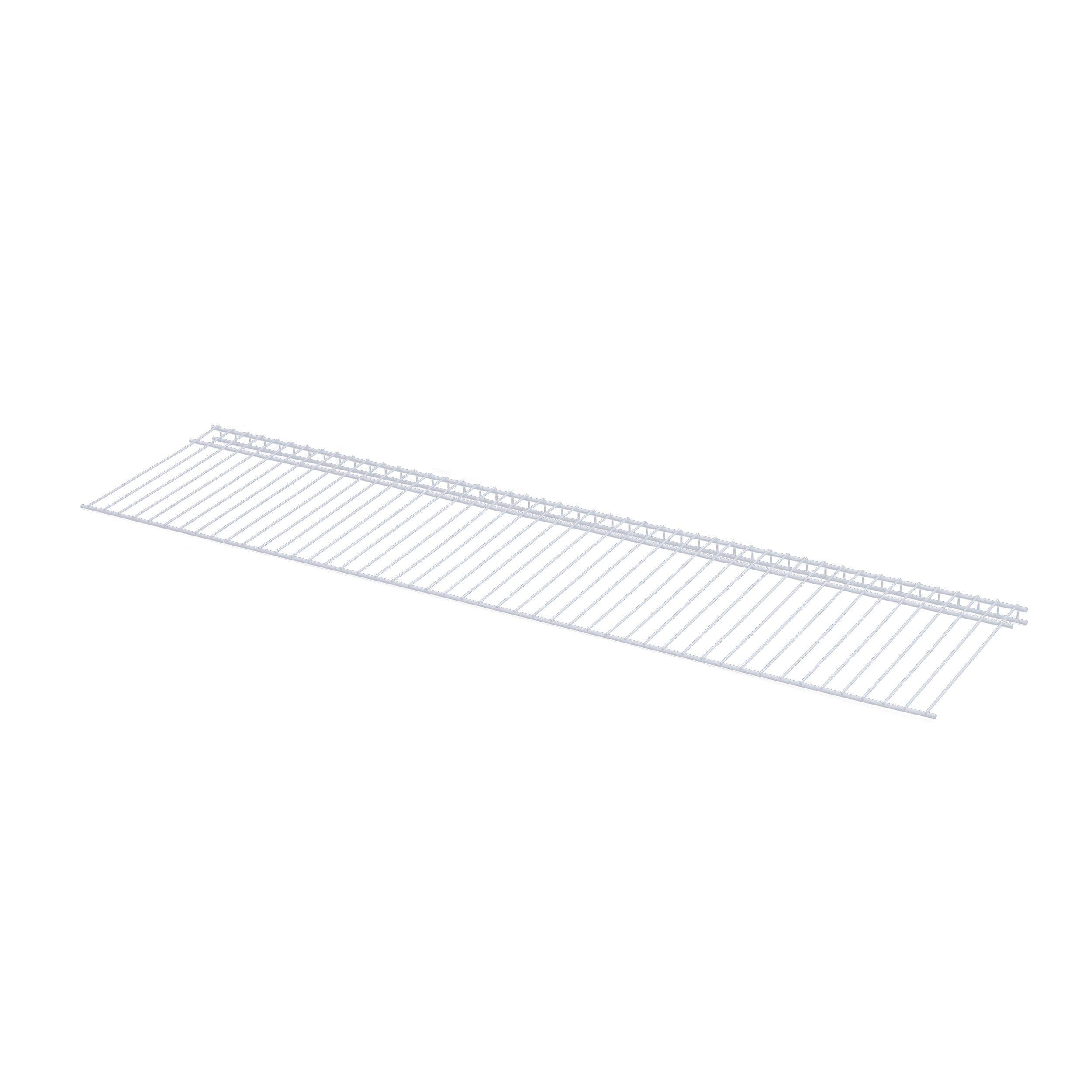 Project Source 4 Ft X 12 In White Universal Wire Shelf In The Wire   63223555 