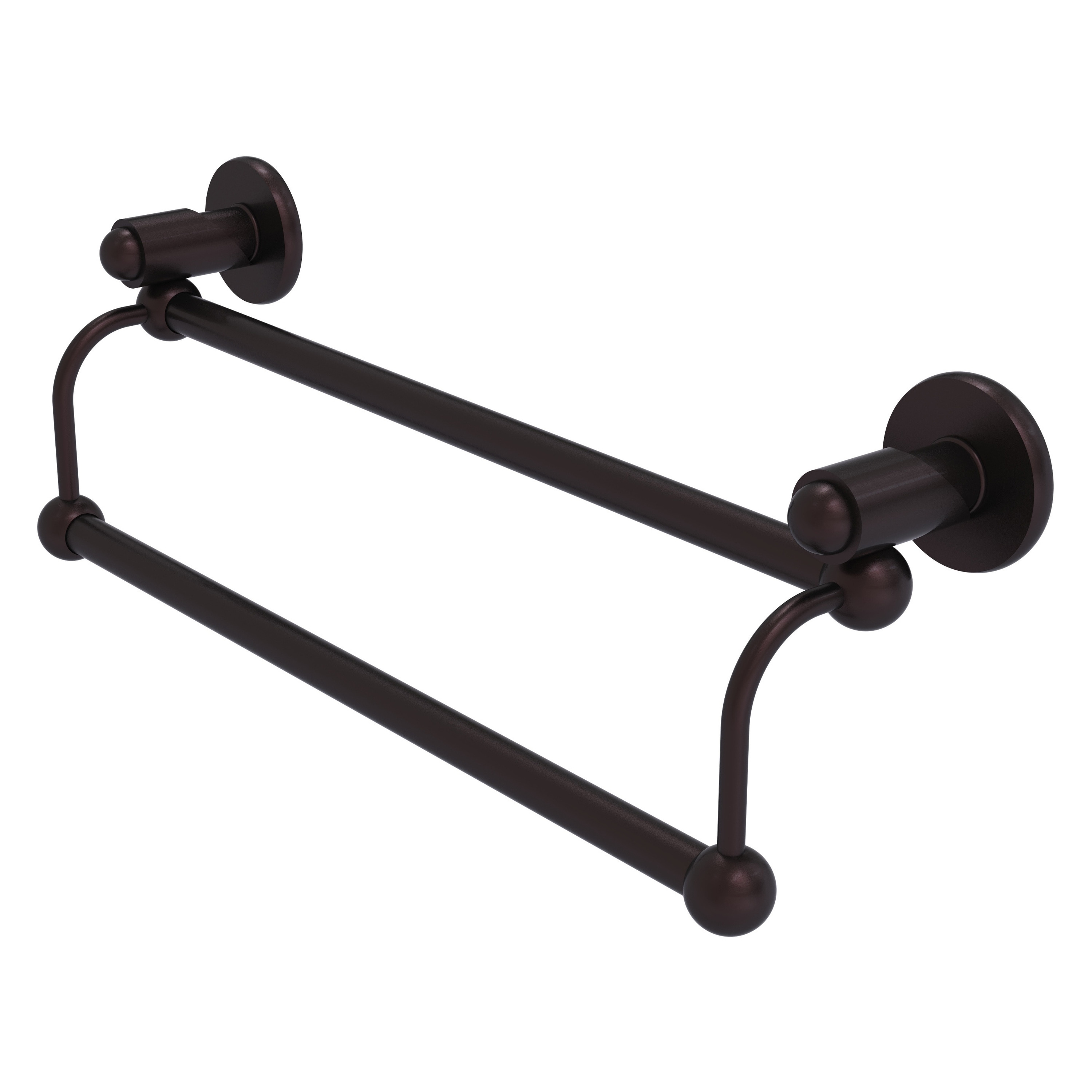 Allied Brass SH-72/36-ABZ Soho 36-in double Antique Bronze Wall mount Double Towel Bar
