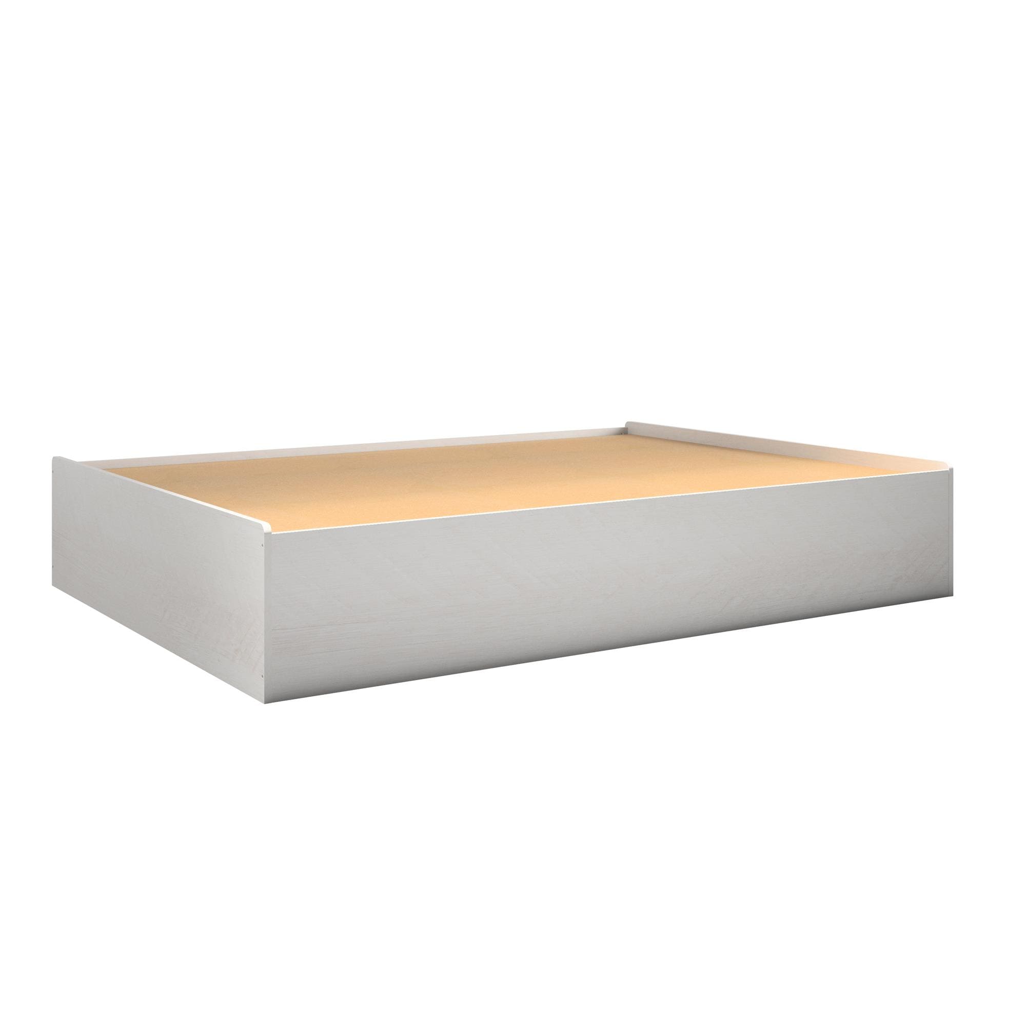 Ameriwood Home Platform Bed Ivory Oak Full Composite Platform