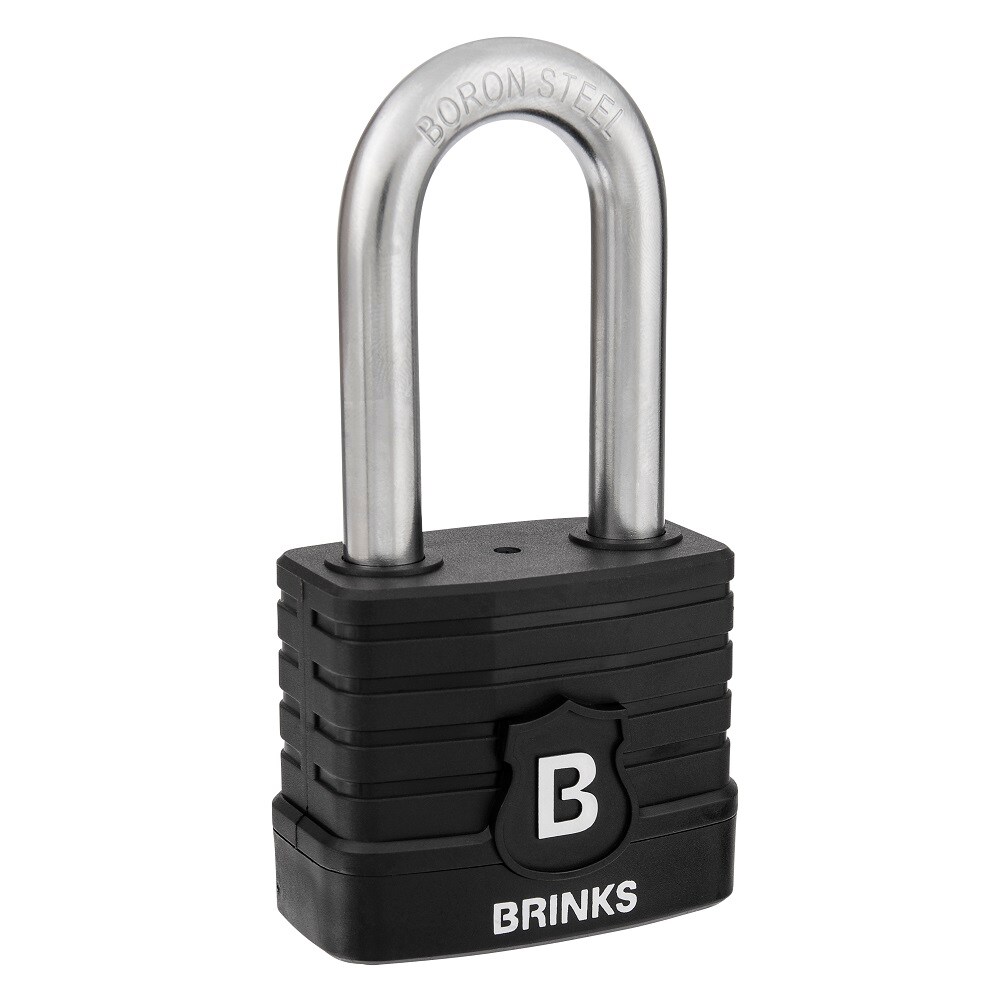 Brinks, Solid Brass 30mm Keyed Padlock with 5/8in Shackle