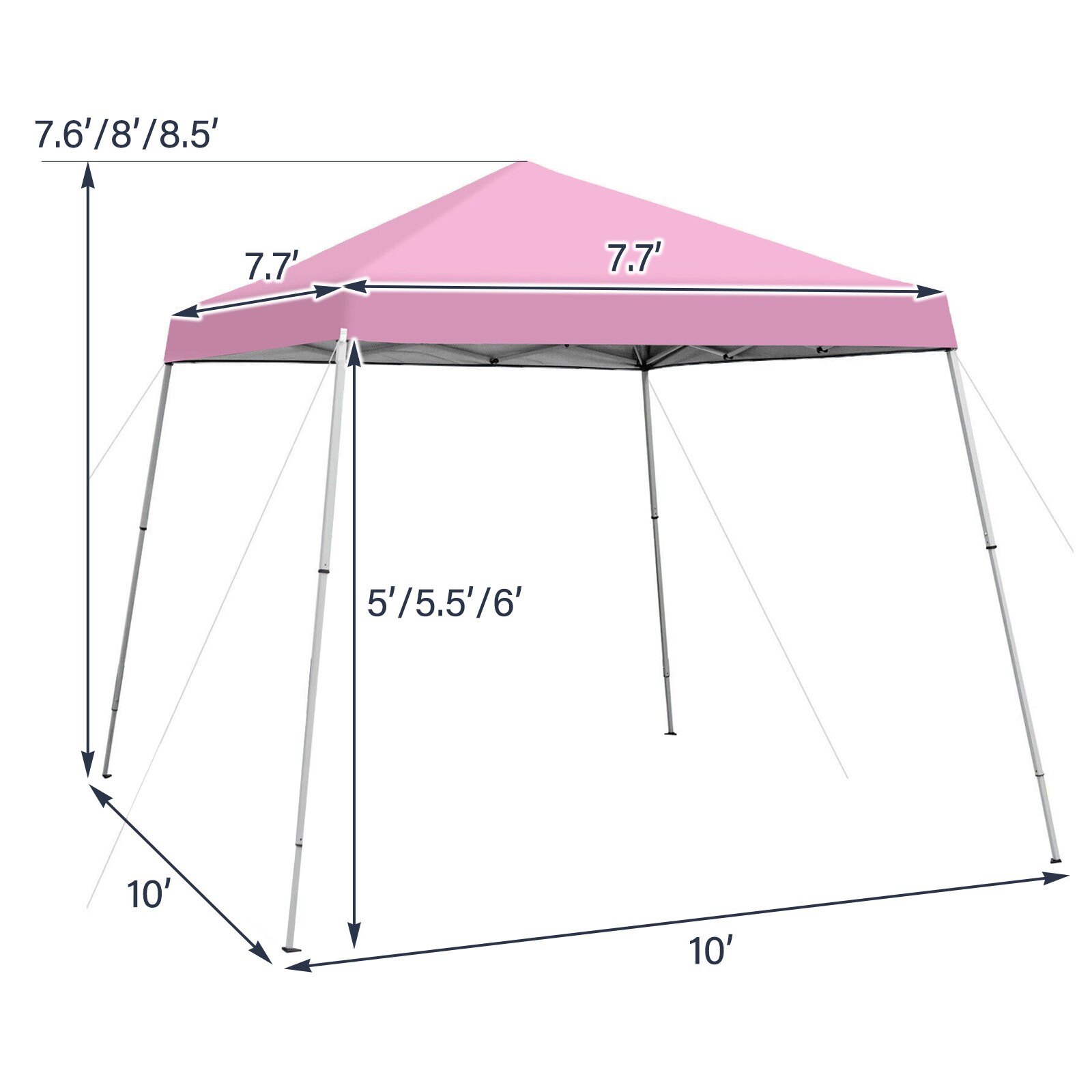 WELLFOR 10-ft x 10-ft Canopy Storage Shelter in the Canopy Storage Shelters  department at