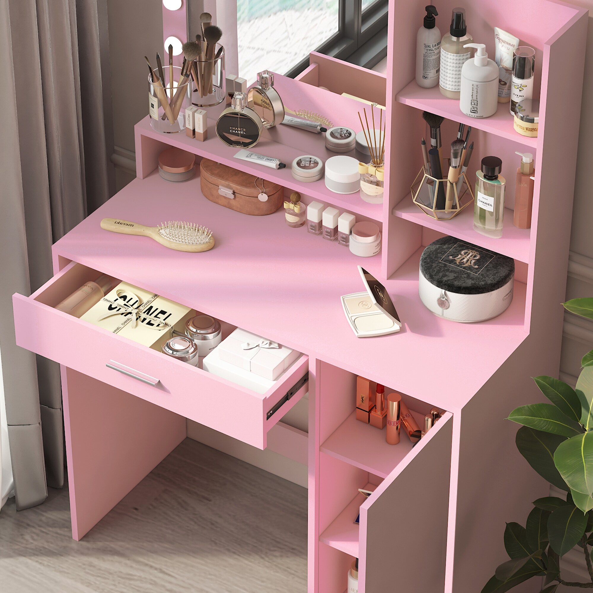 SINOFURN SYD250007WT Bedroom-Vanities - View #8