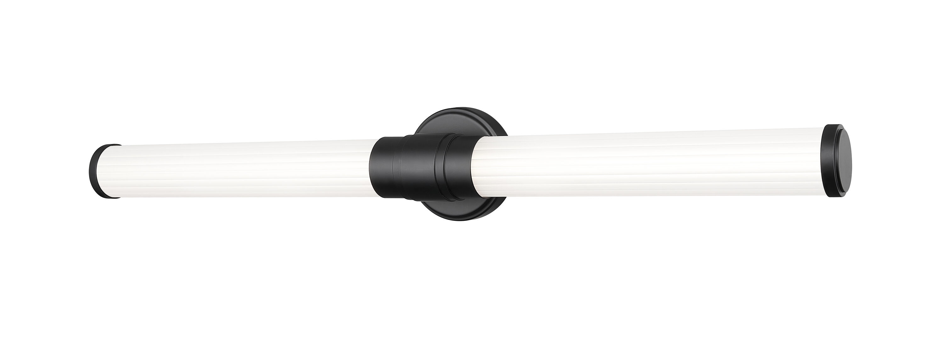 Z-Lite 1020-32W-MB-LED Warwick 32.5-in 1 -Light Matte Black Integrated LED Transitional Vanity light