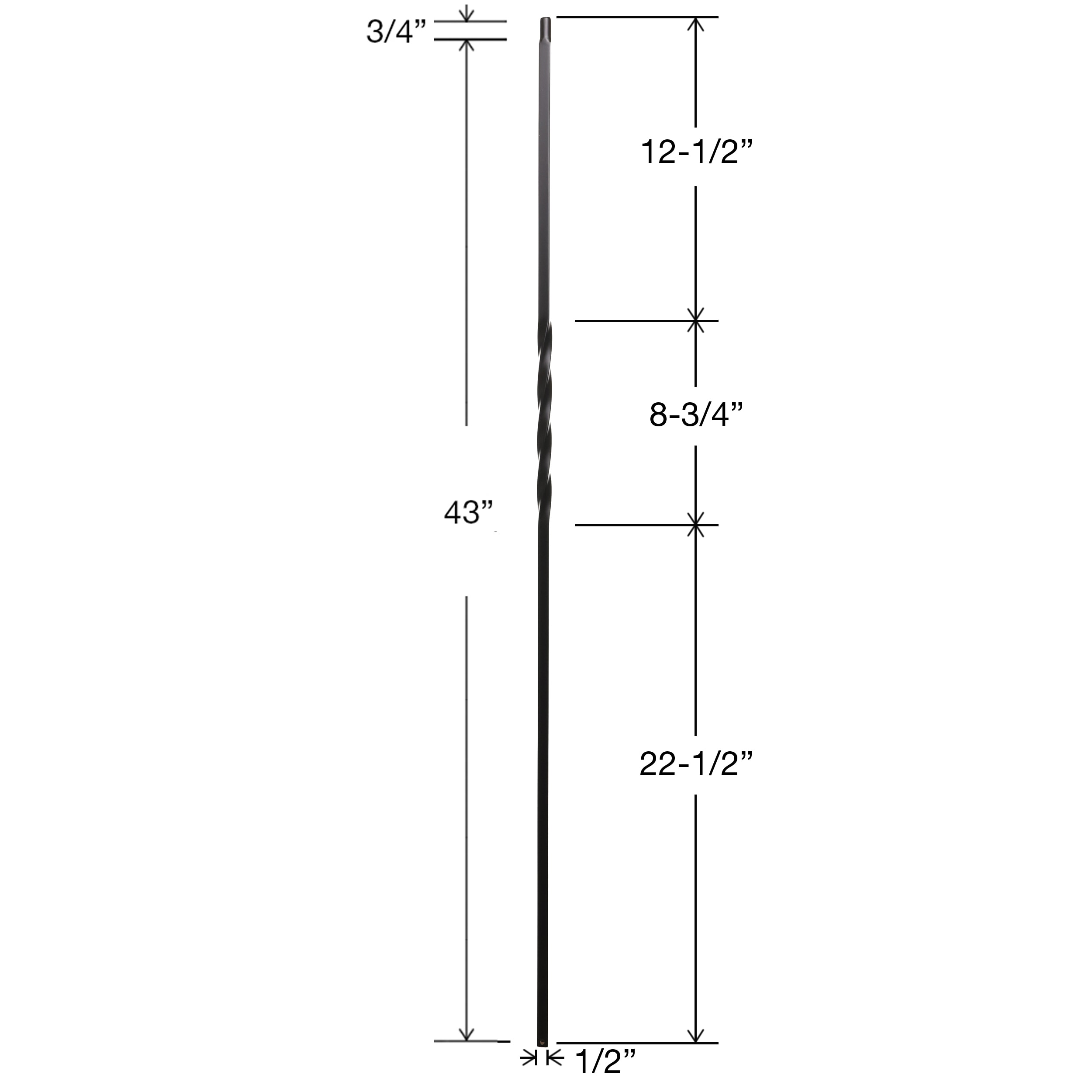 RELIABILT WGT12SGB Interior-Stairpart-Balusters - View #9