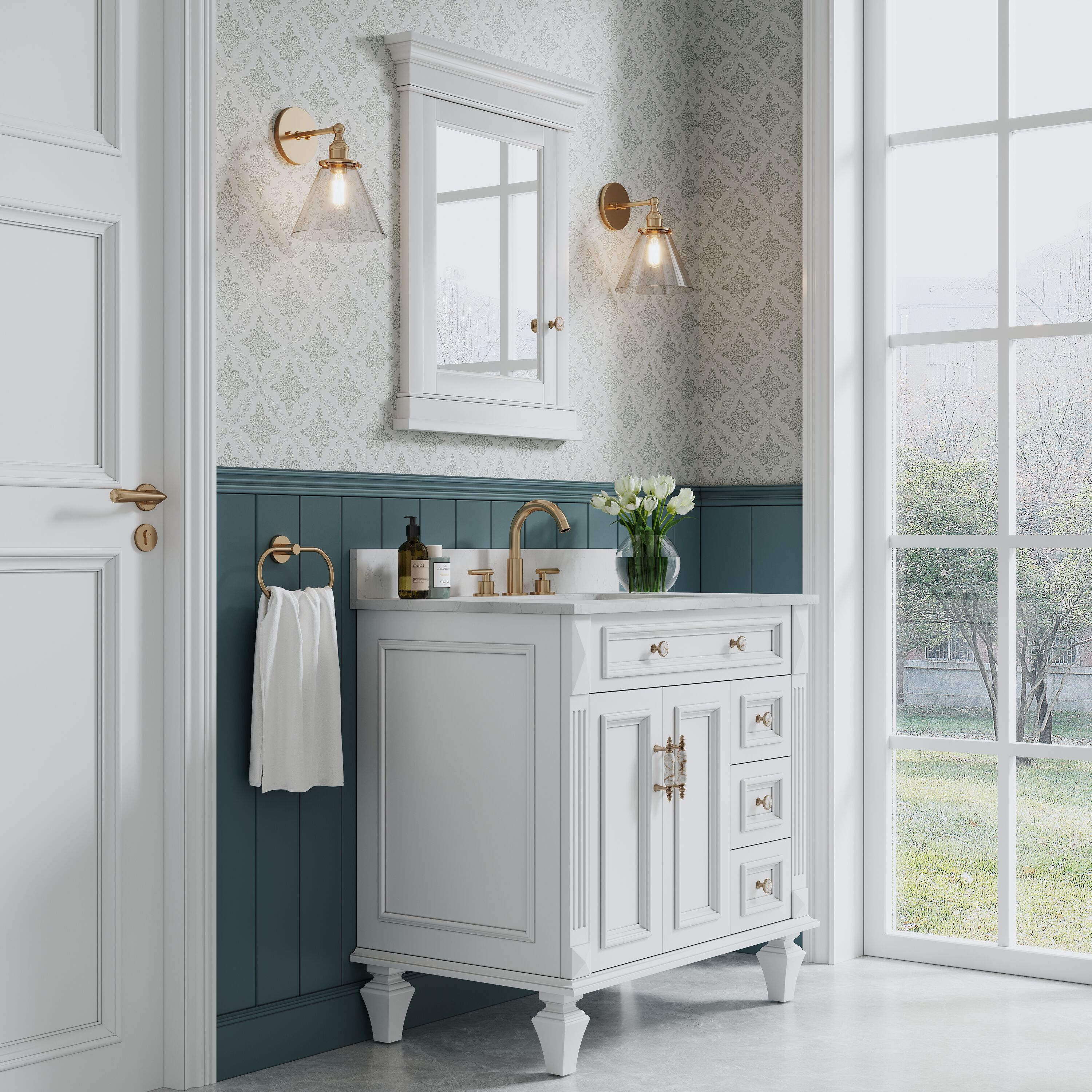 WELLFOR EX-6028F Bathroom-Medicine-Cabinets - View #9