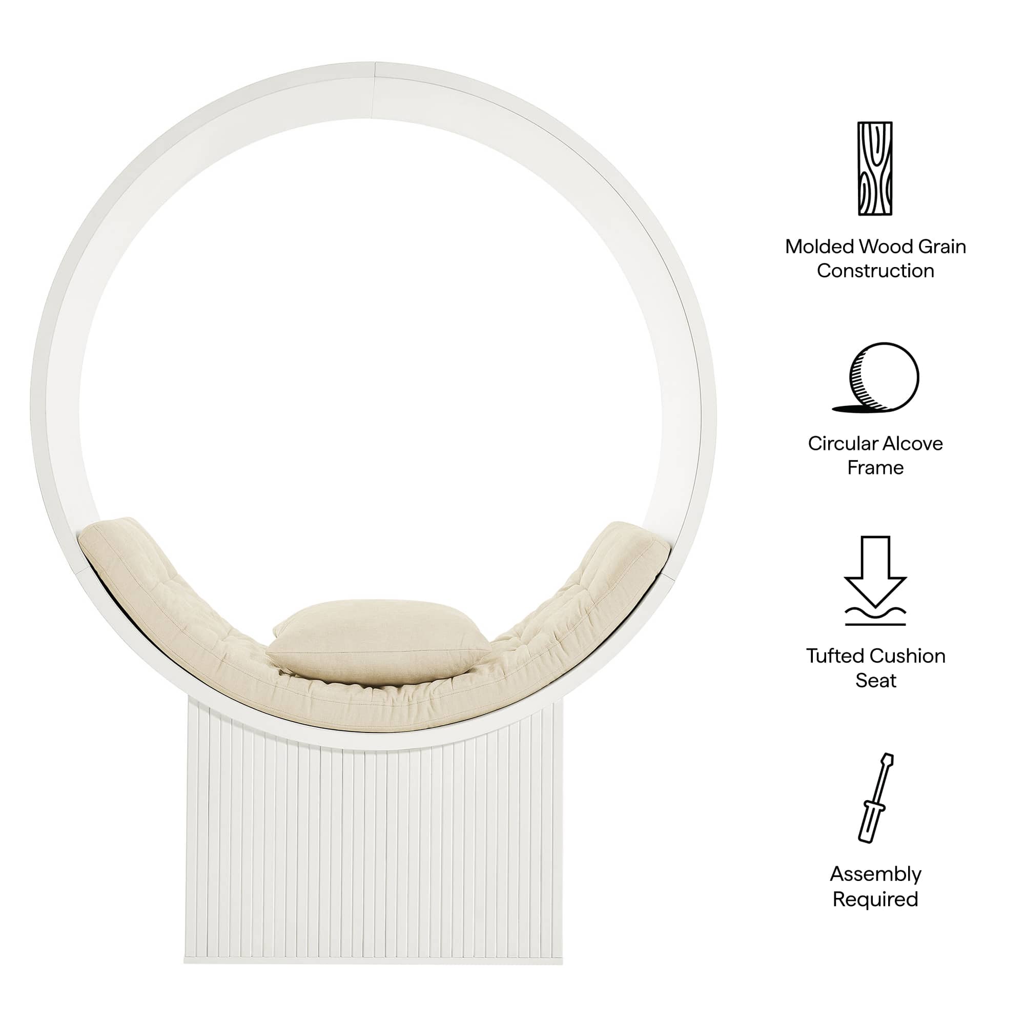 Modway EEI-7727-WHI-IVO chairs - View #2