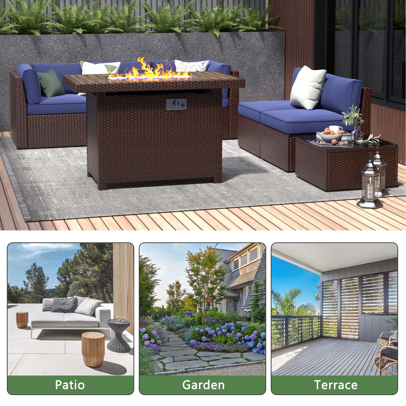 Bapipro BP3907U11 Patio-Conversation-Sets - View #5