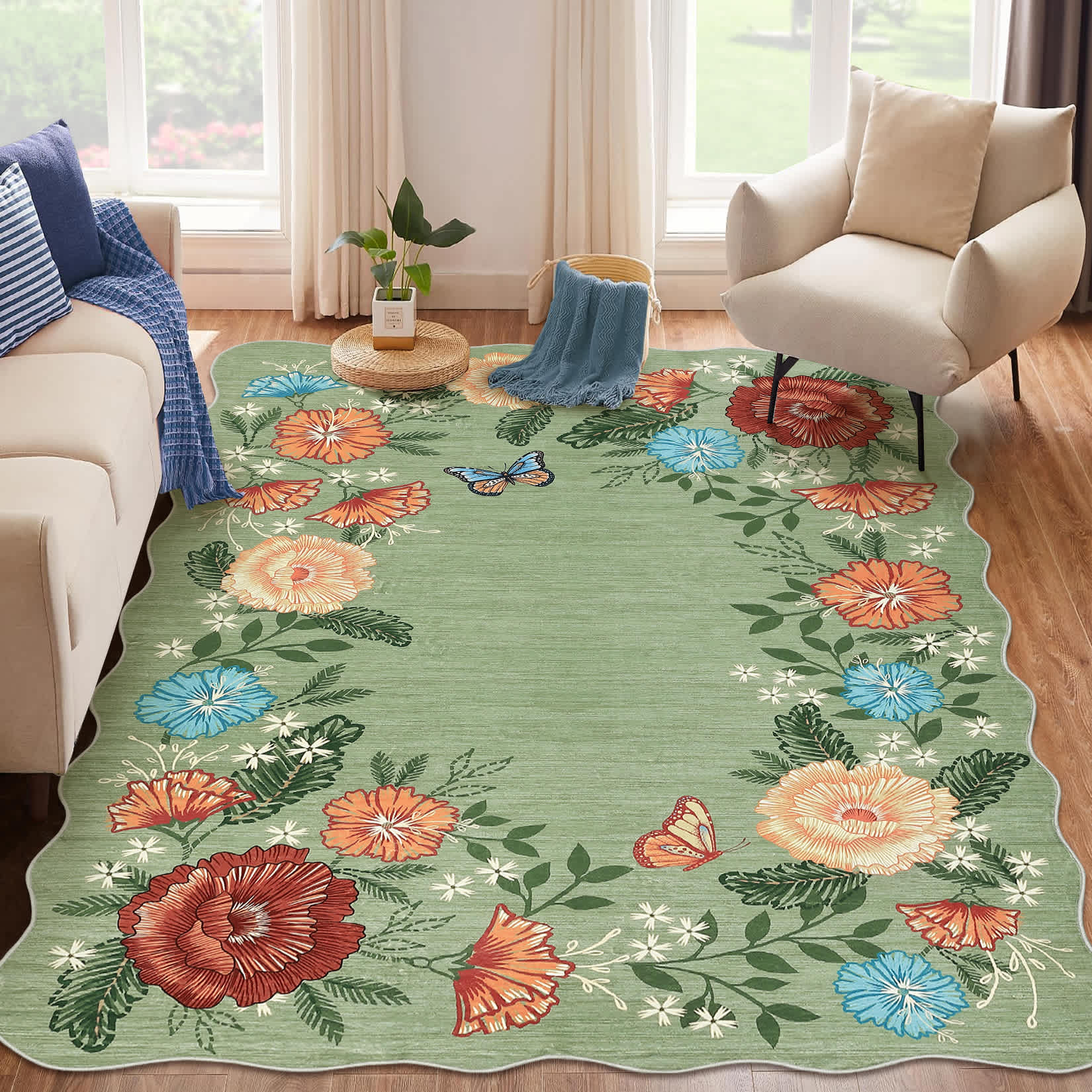 Qeetex SUNNY-PHK-339UNUBH rugs - View #3