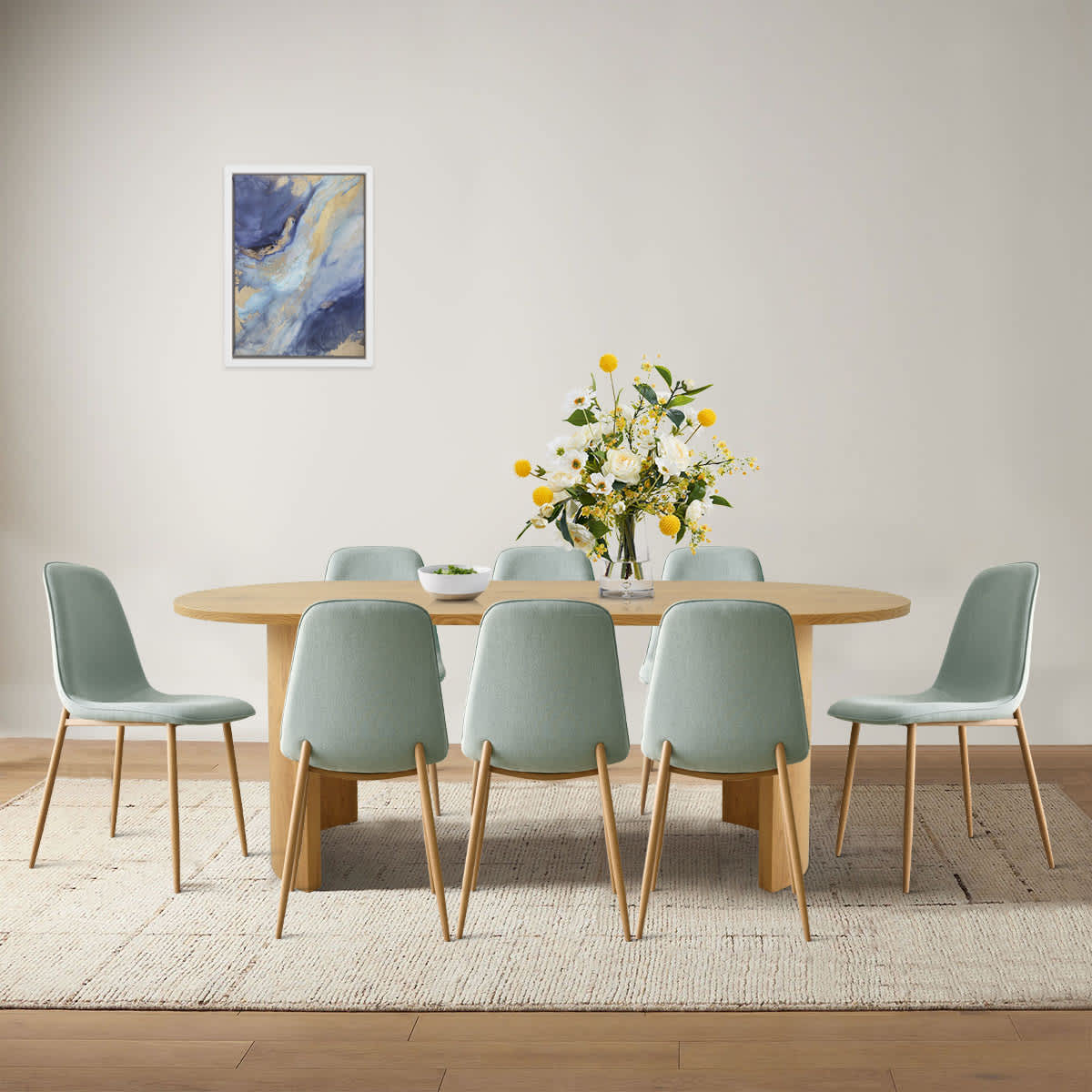 Maison Boucle OSLO-CHAIR-OAK-TUR8 Dining-Chairs - View #2