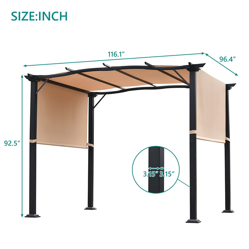 Sunrinx MG30-41-HW Wood-Resin-Gazebos - View #7