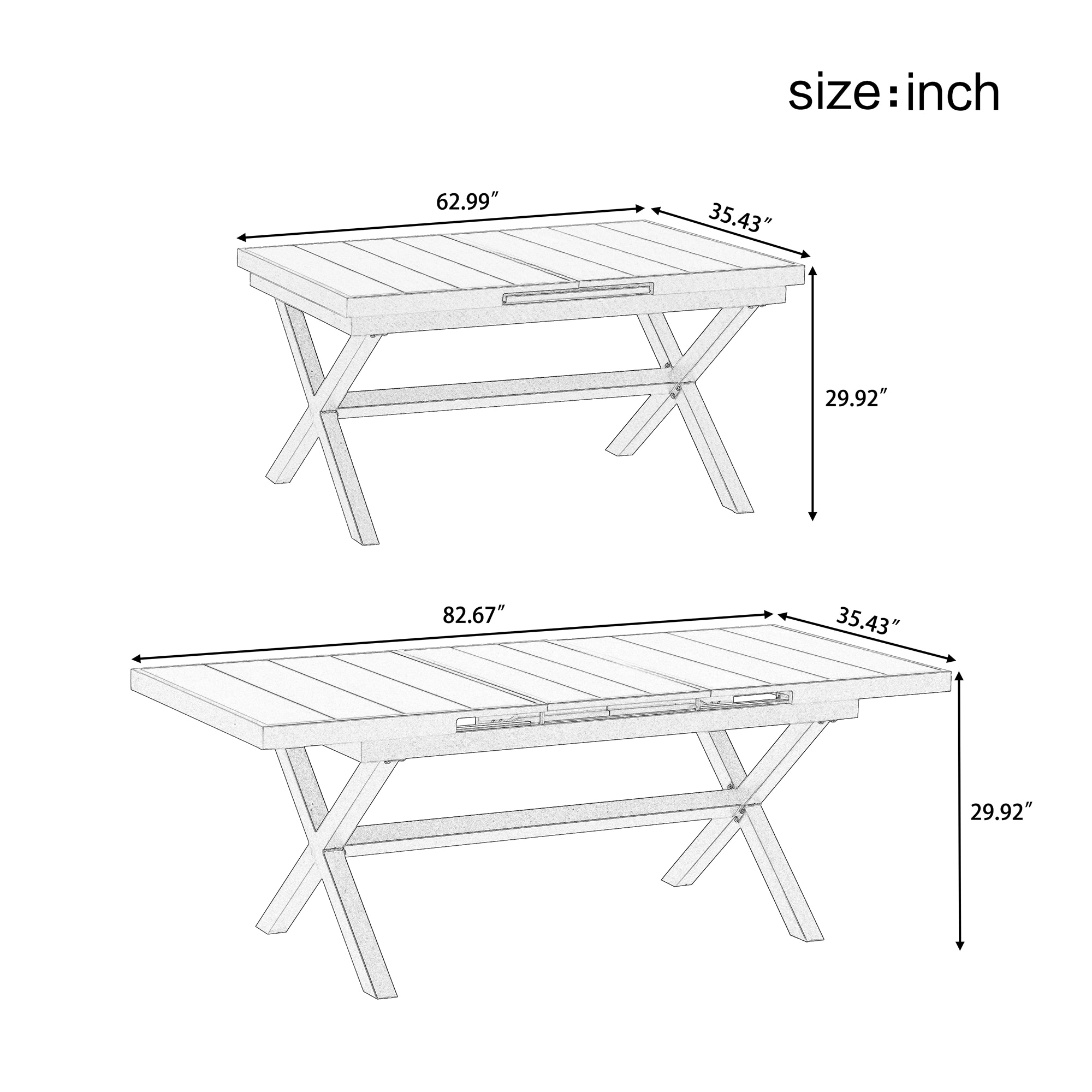 Bybafun YA0200077 Patio-Dining-Sets - View #2