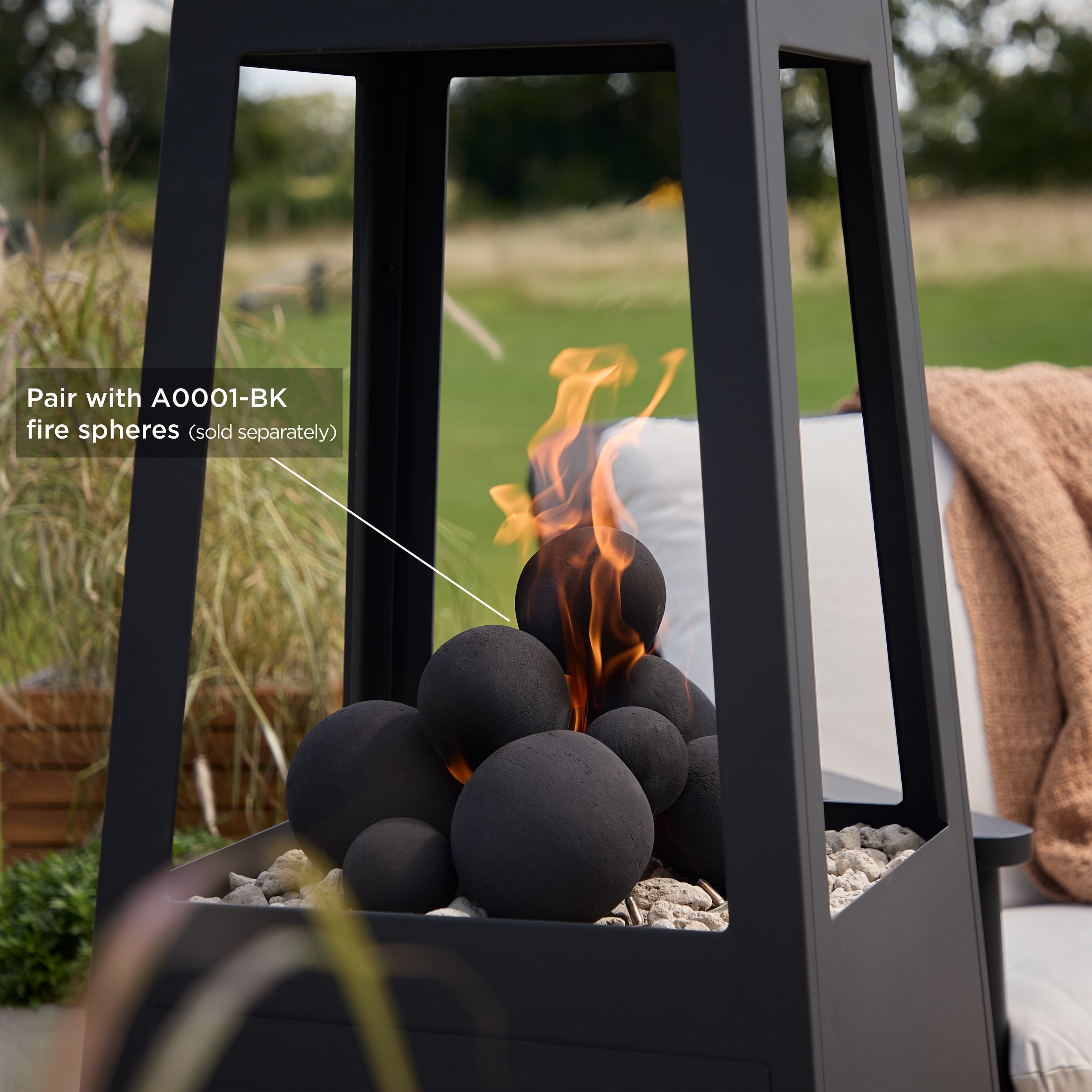 Real Flame 13083LP-BLK Outdoor-Gas-Fireplaces - View #8