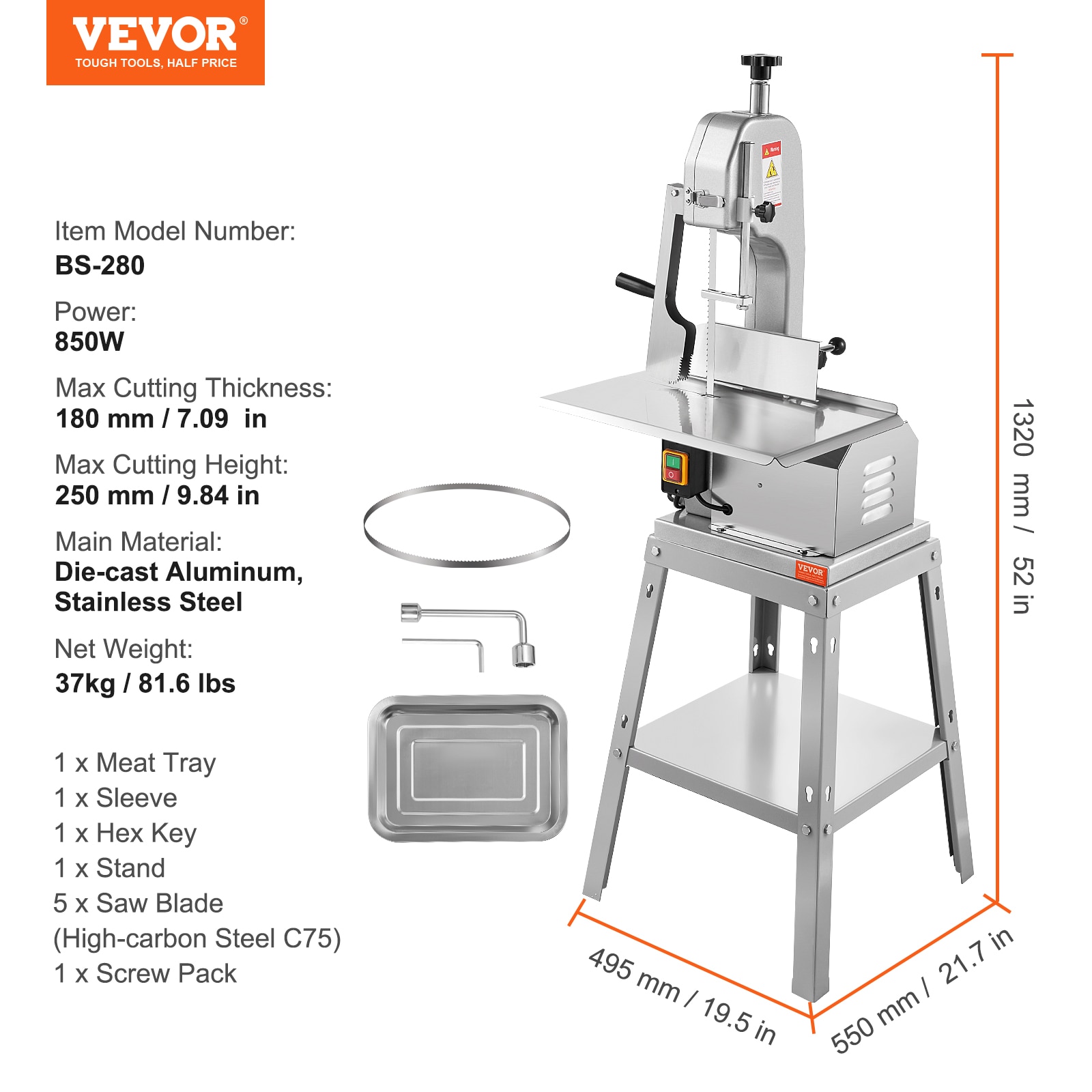 VEVOR LDSJRJ850WL0LAGK4V1 Specialty-Small-Kitchen-Appliances - View #8