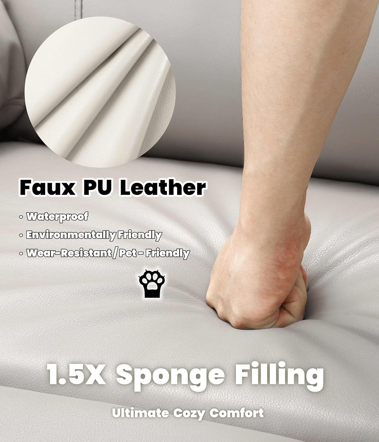 Qeetex EX-PHO-334EGPNF Sofas-Loveseats - View #6