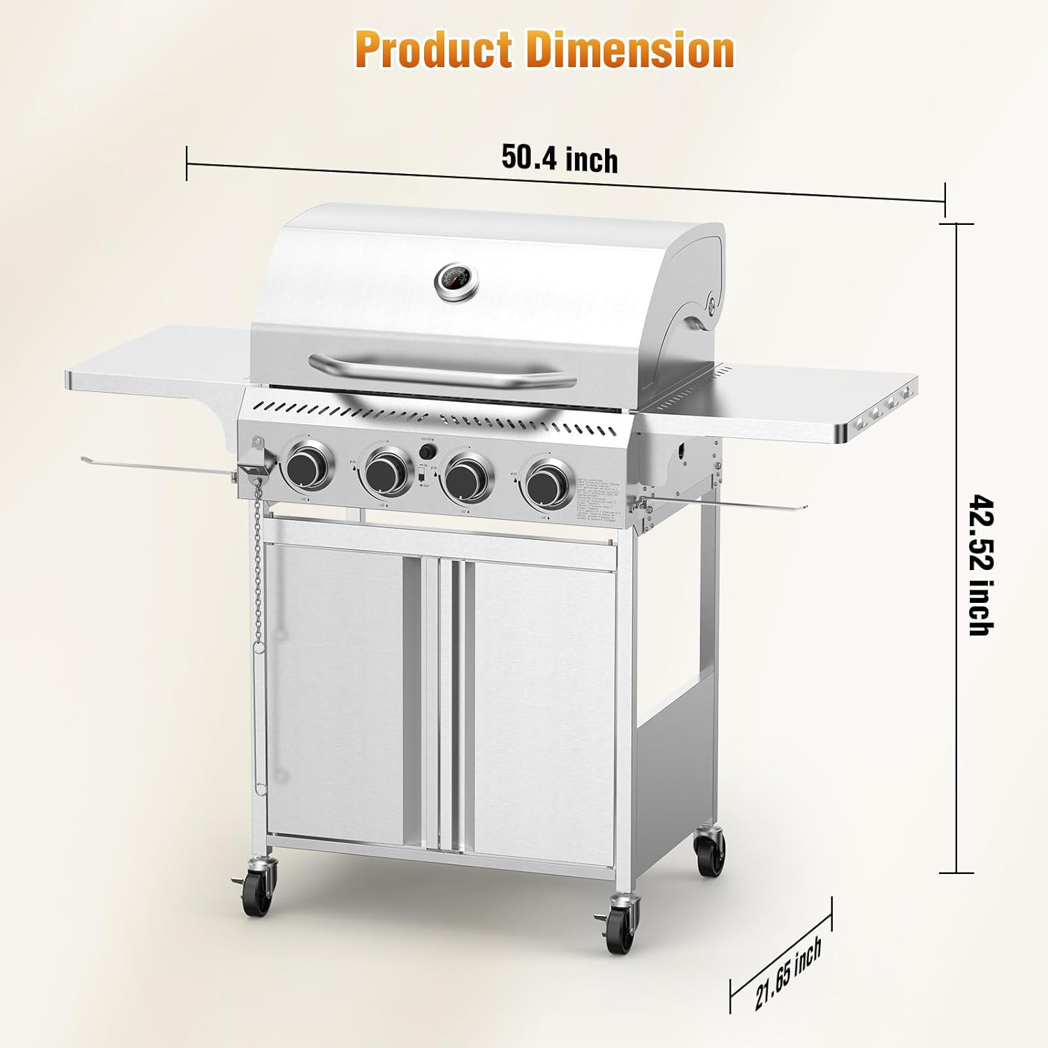 Antarctic Star G0140F Gas-Grill - View #5