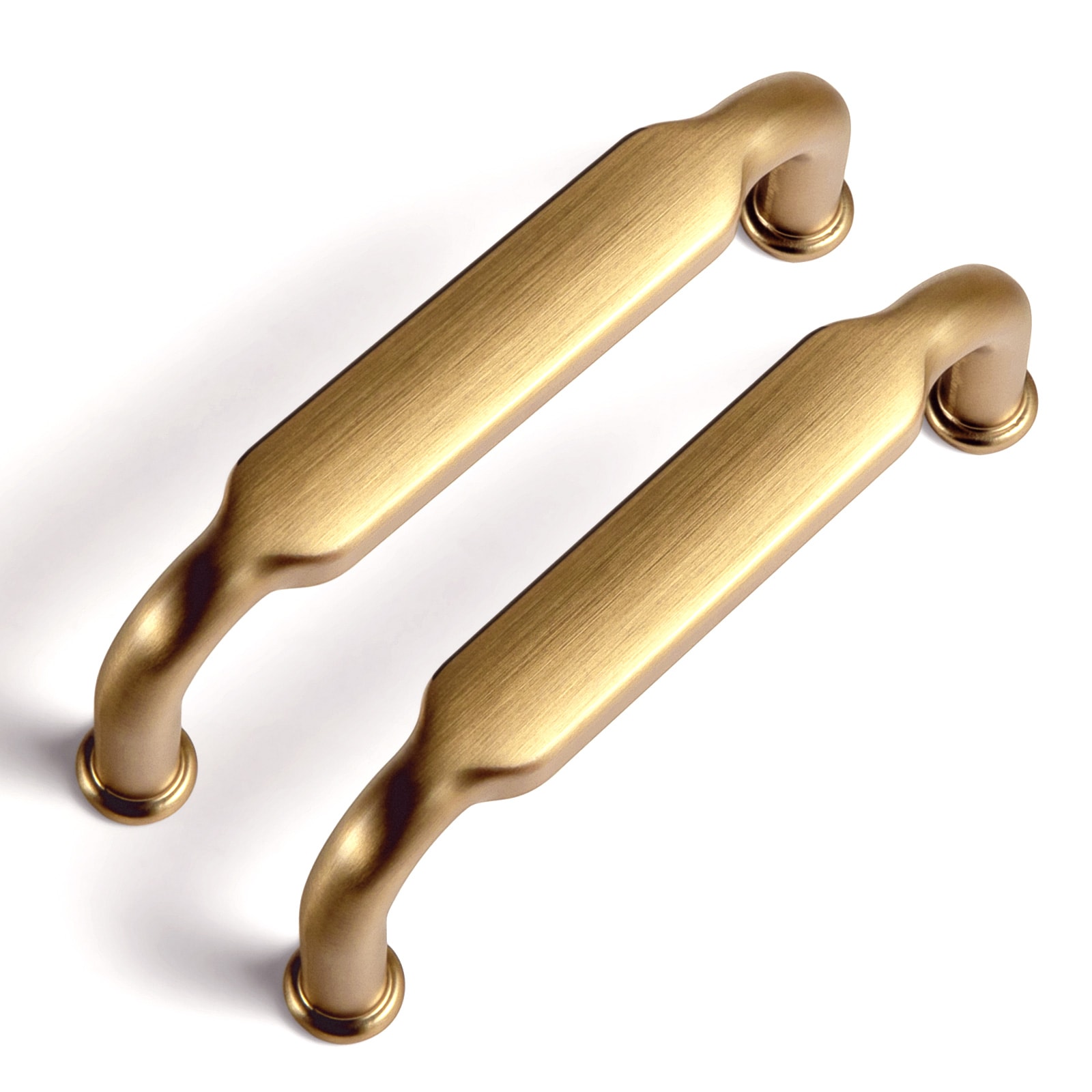 Miaokesen 2202UBR-76 3-in , 76mm Center to Center Champagne Bronze Cylindrical Handle 6 -Pack