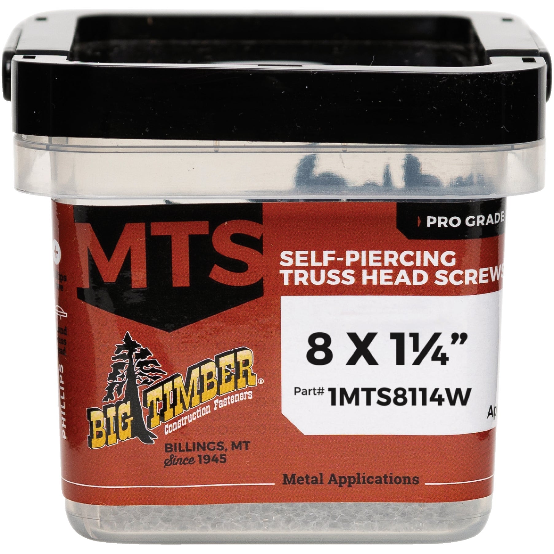 Big Timber 1MTS8114W #8 by 1-1/4-inch P2-drive bit Phillips Modified ...