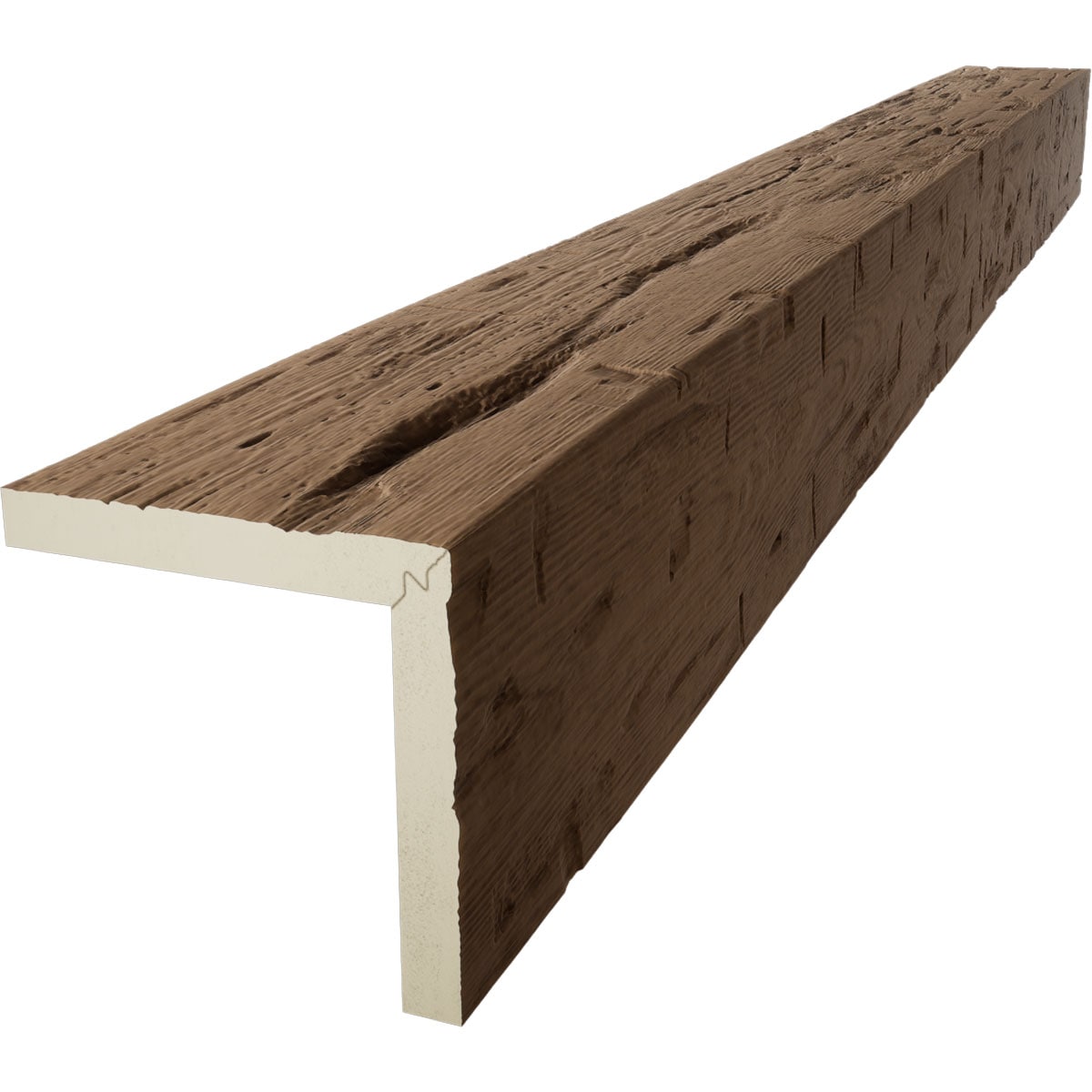 Ekena Millwork BMHH2C0100X060X192TF Faux-Beams - View #5