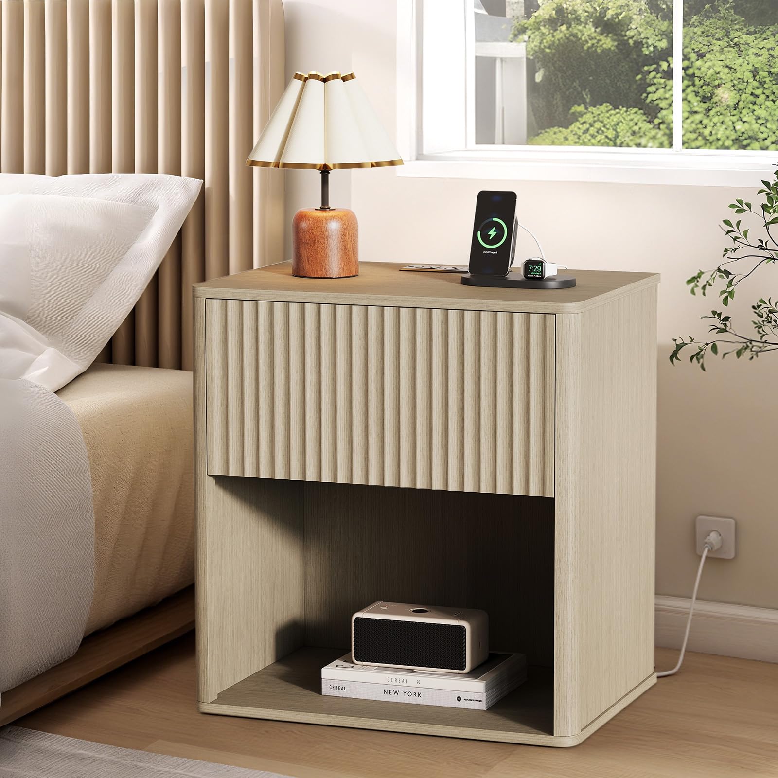 GarveeLife LSLX-PHK-34RG nightstands - View #3