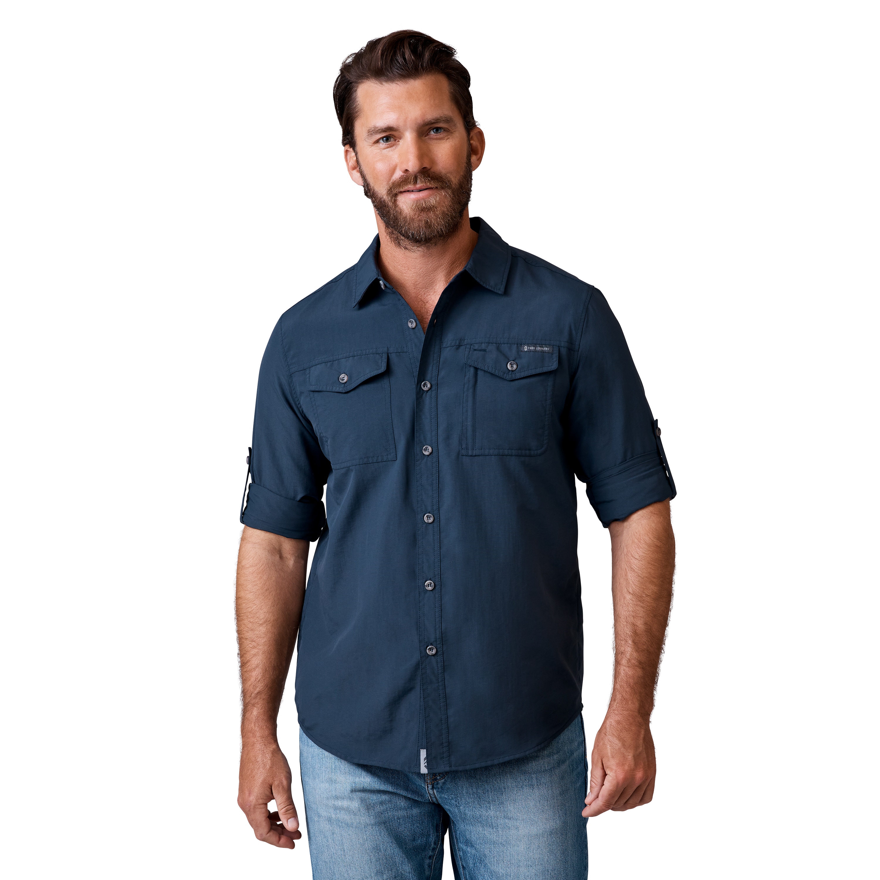 Free Country 482-MAS4307DDNIMXL Tops-Shirts - View #4