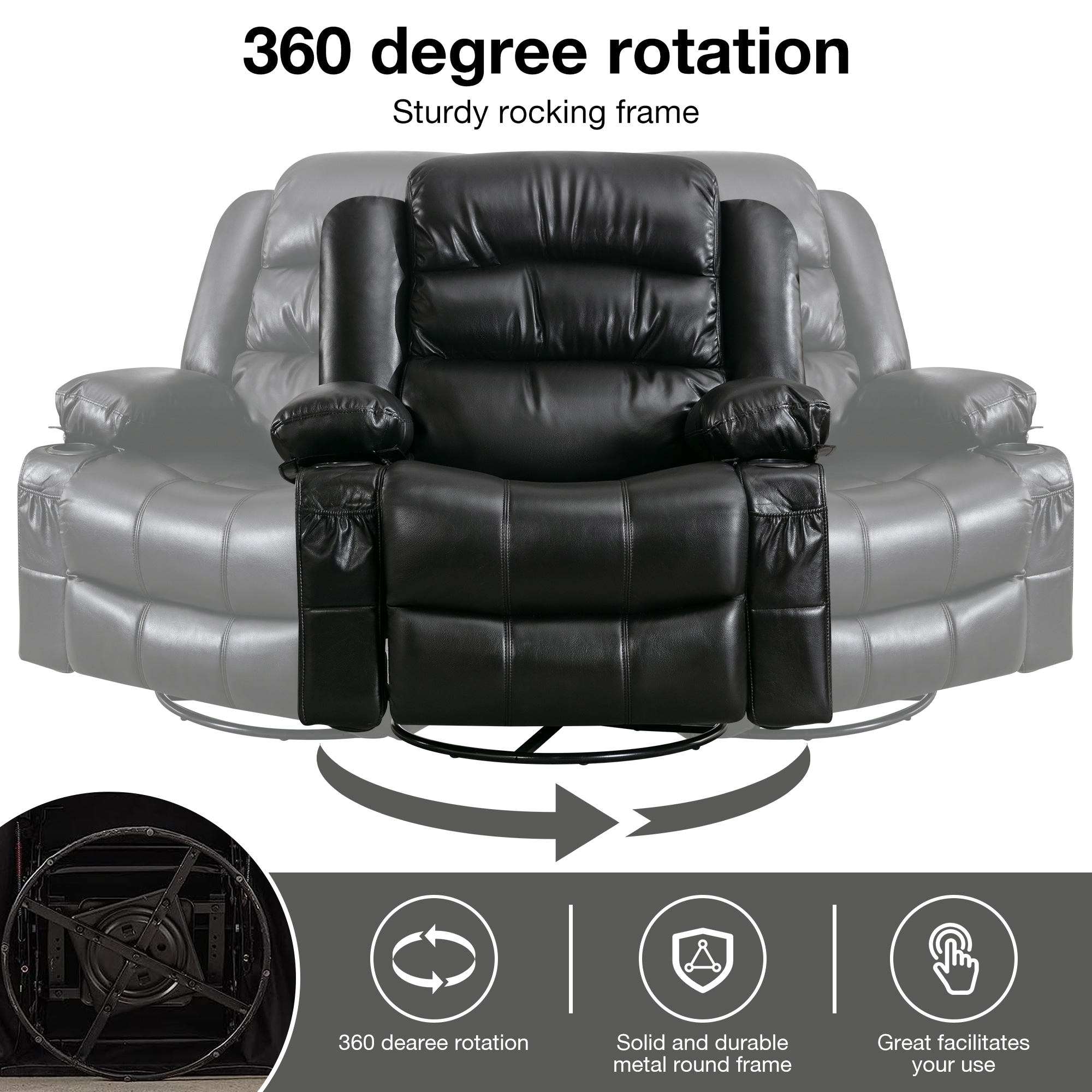 Boyel Living BL-VA50739 recliners - View #6