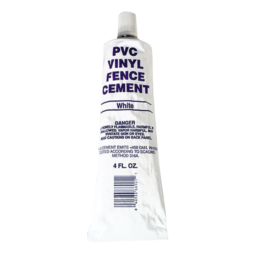 Freedom 6.375-in Clear PVC Vinyl Cement For Vinyl Fence