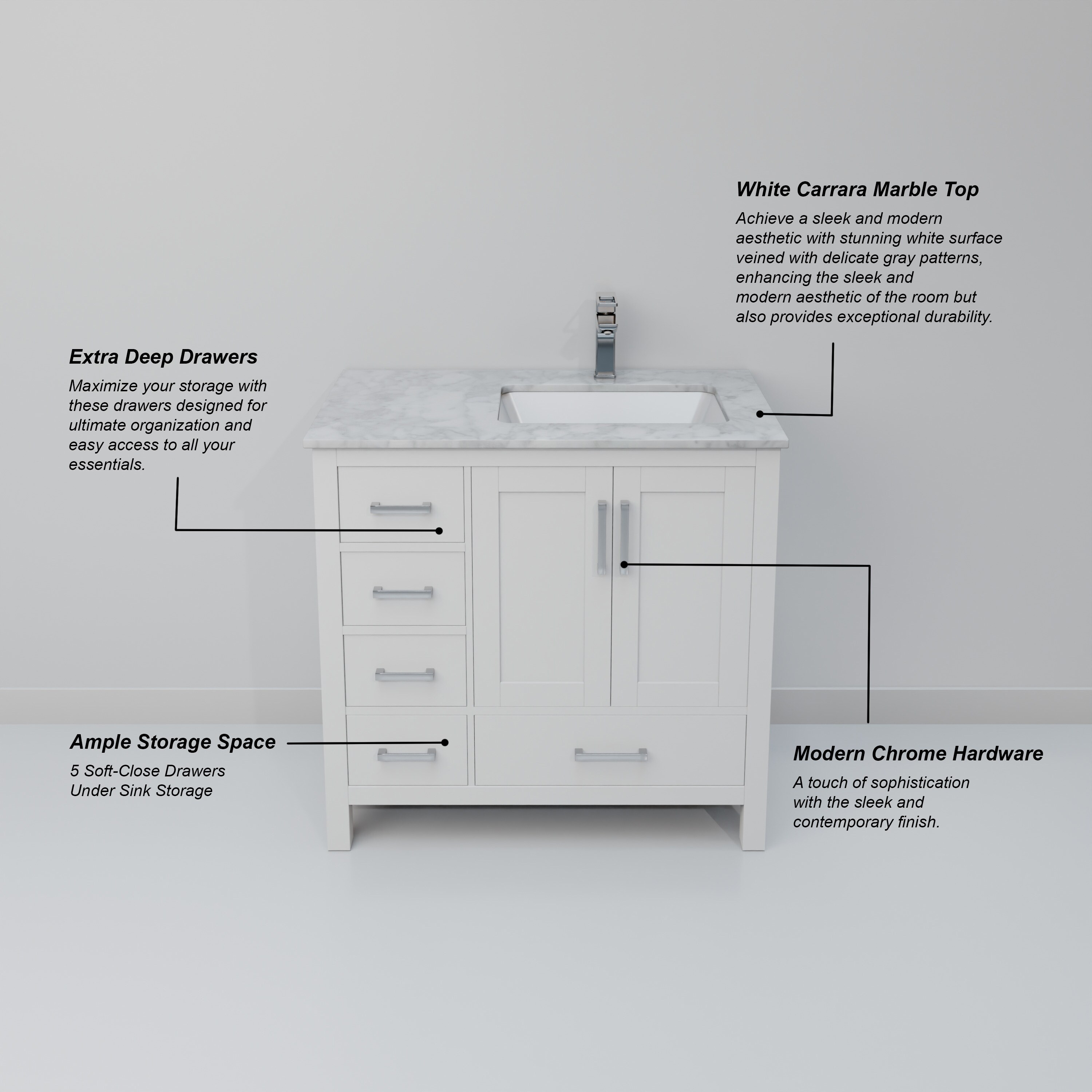 Lexora LJ342236SA00000R vanities - View #9