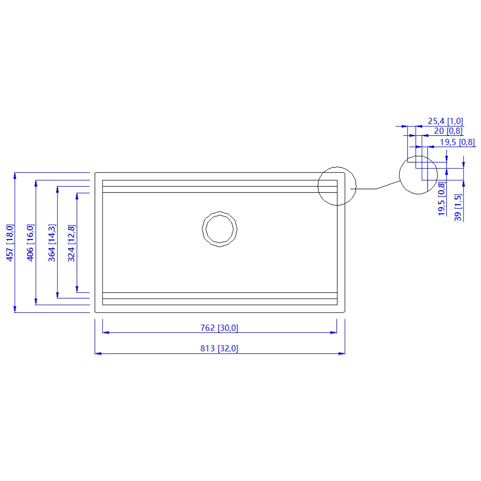 AKDY KS0502-KF12 Kitchen-Sinks - View #8