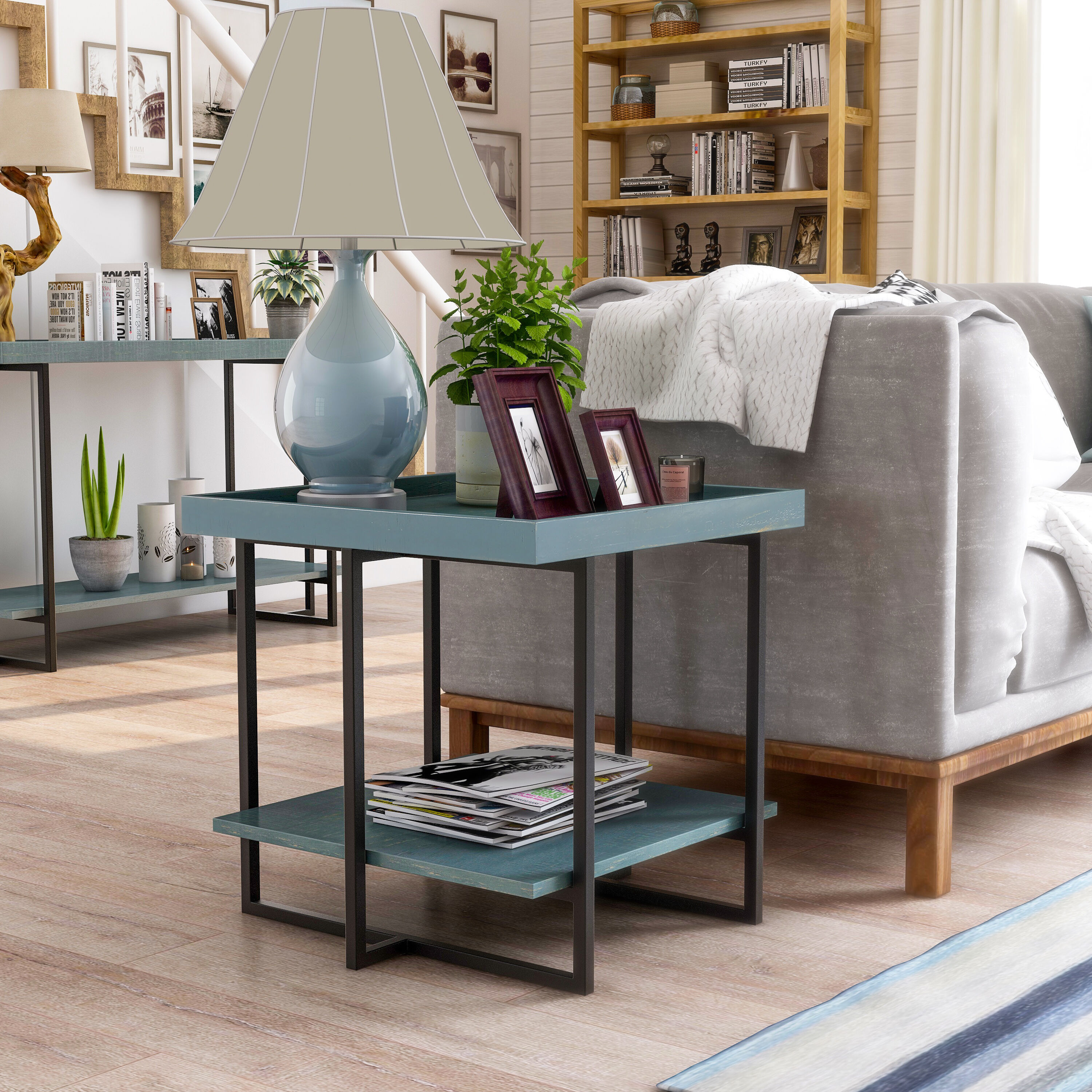 Furniture of America IDF-4369BL-E End-Tables - View #7